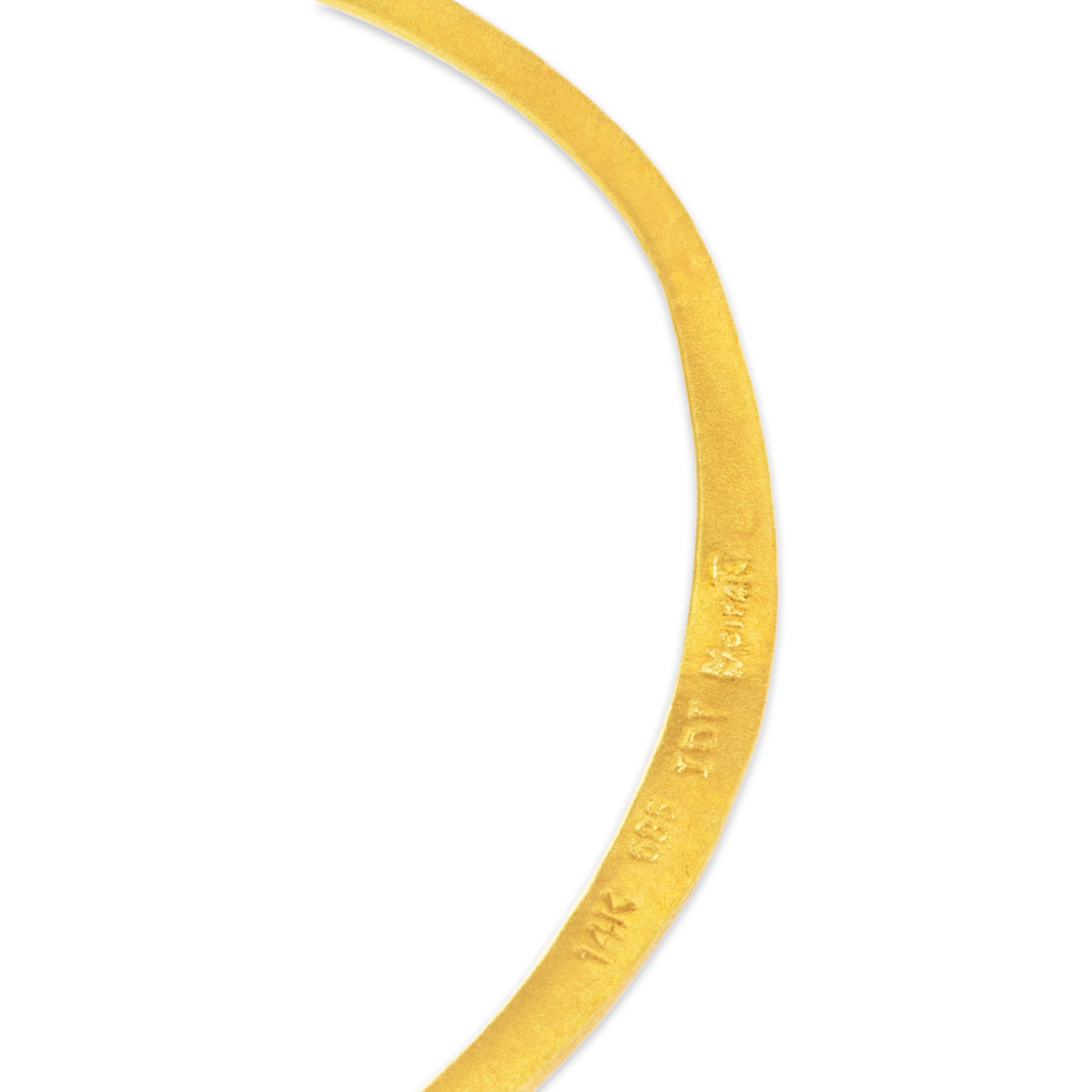 Estate Italian 14k Yellow Gold .215cttw Diamond Artistic Link Necklace 16.5、mySite、hinf8tx79