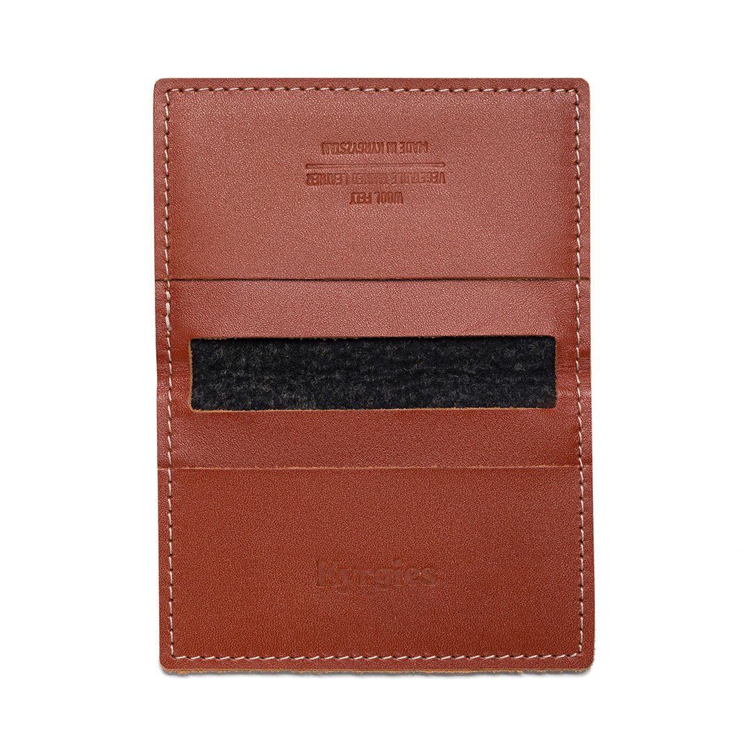  Felt and Leather Bifold Wallet、mySite、preschool7hills