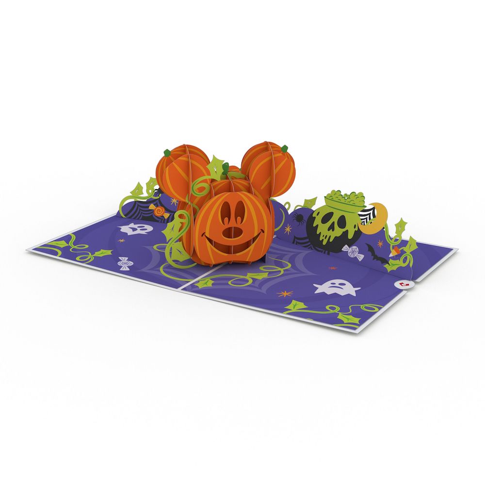 Disney's Mickey Mouse Happy Halloween Pop-Up Card、mySite、solidvoid