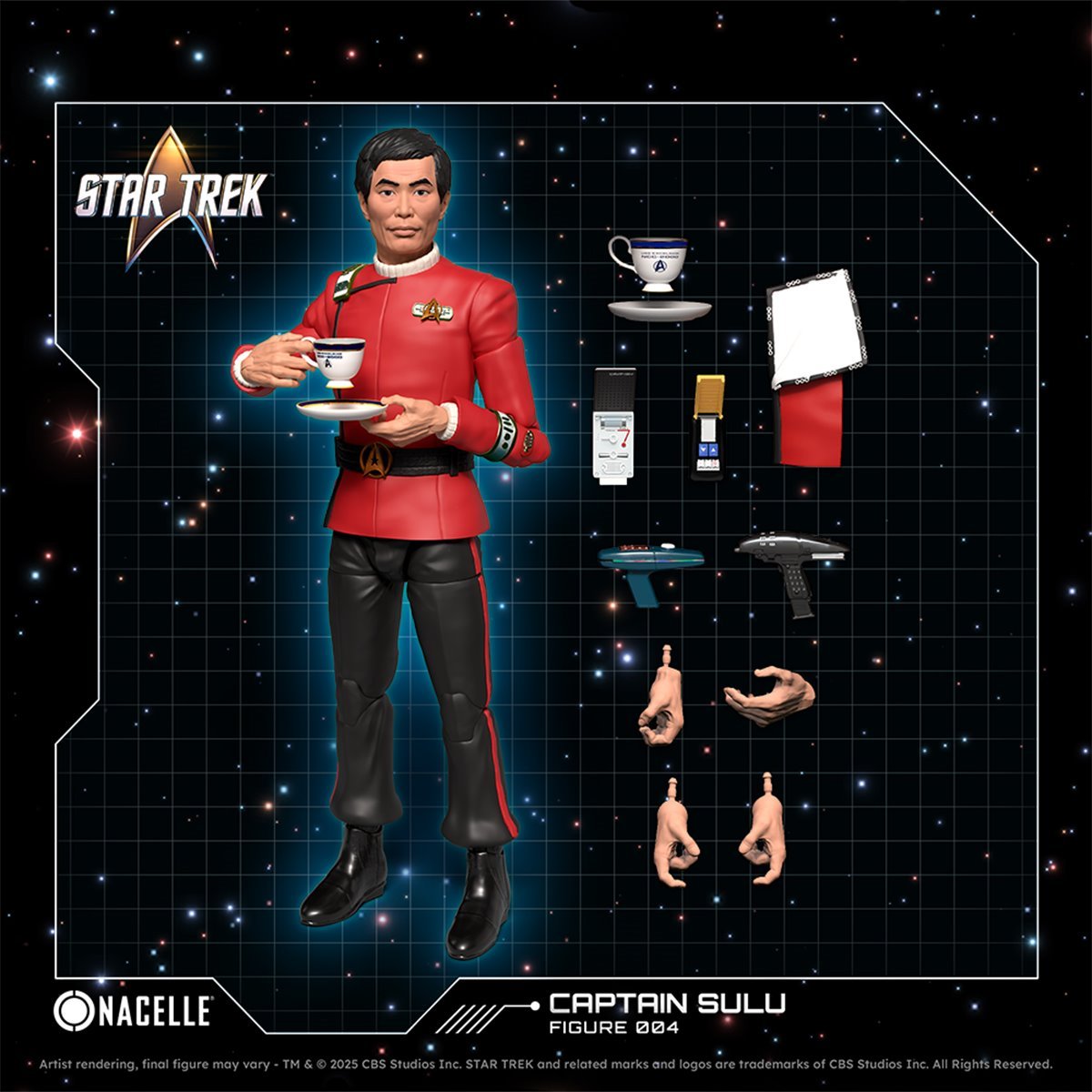 Star Trek VI: The Undiscovered Country Fig.004 Captain Sulu (1/12 Scale)、mySite、hgirdovlk