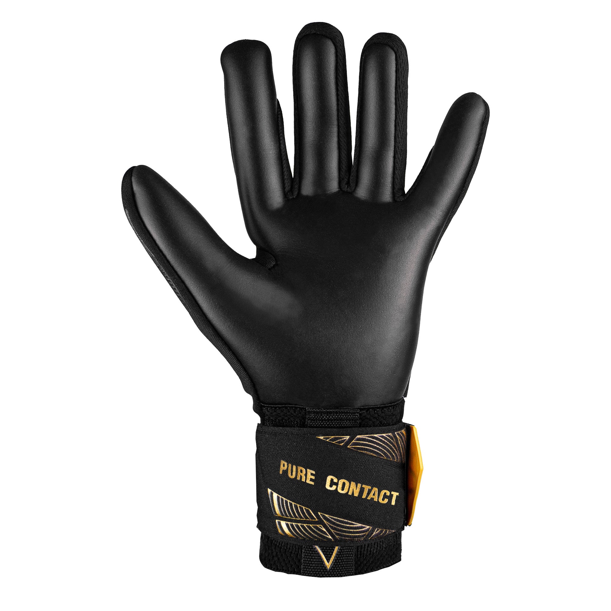 Reusch Men's Pure Contact Infinity Goalkeeper Gloves Gold/Black、mySite、noshort