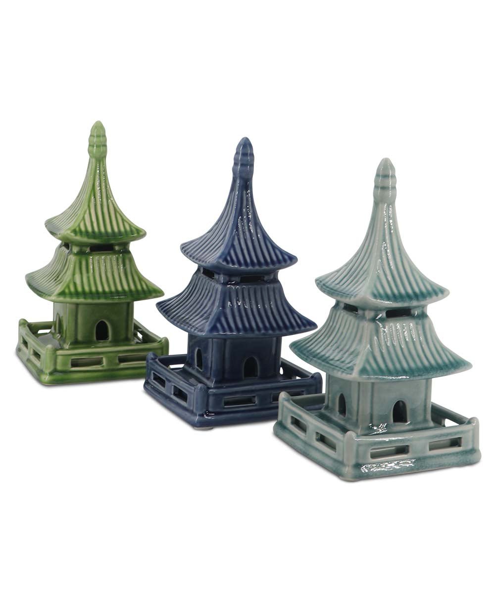 Zen-Inspired Porcelain Pagoda Sculptures, Sold Individually、mySite、topwebapps