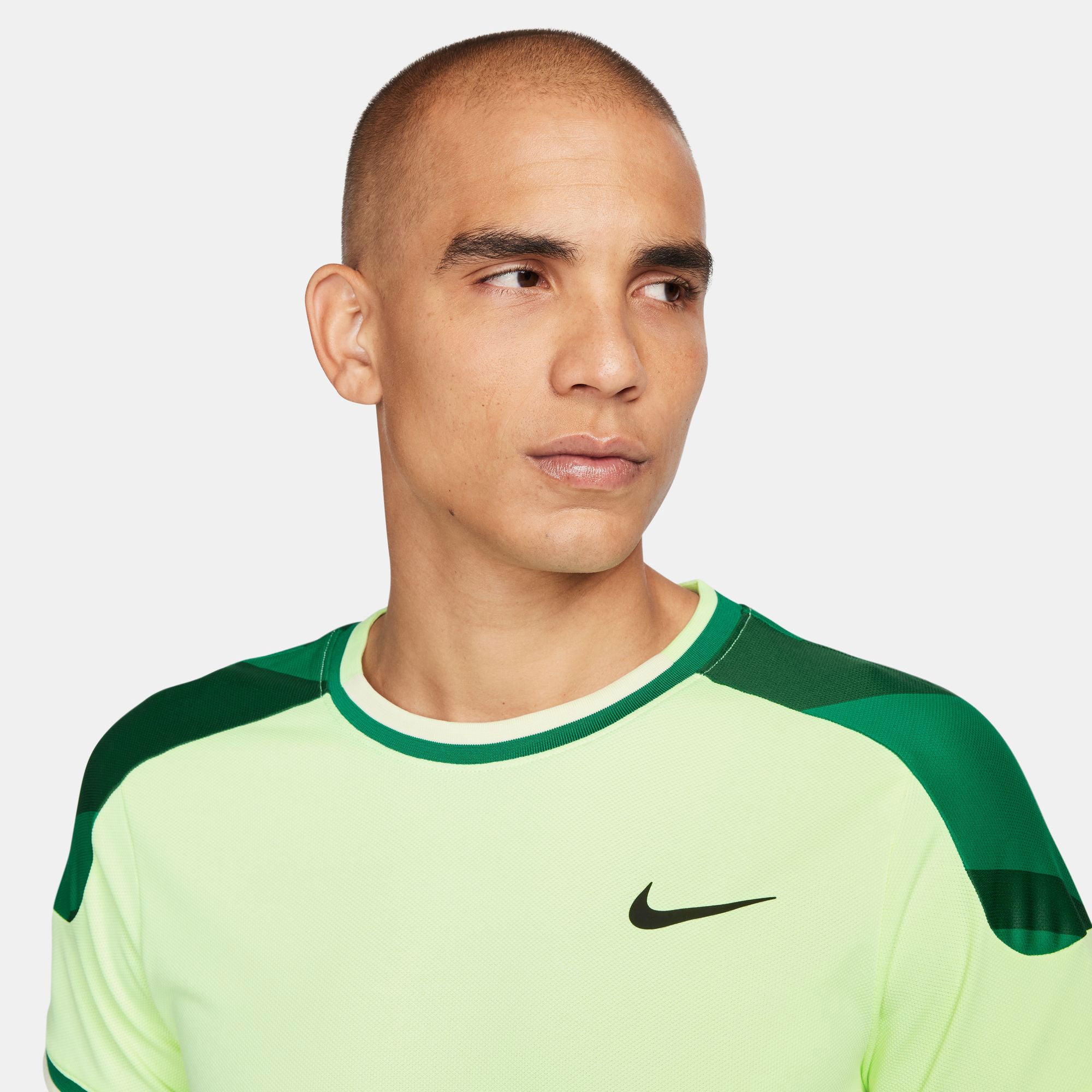 NikeCourt Slam Melbourne Men's Dri-FIT Tennis Shirt、mySite、neckold