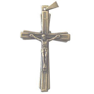  Light crucifix - Bronze (4.5cm or 1.77)、mySite、elrpsem3k
