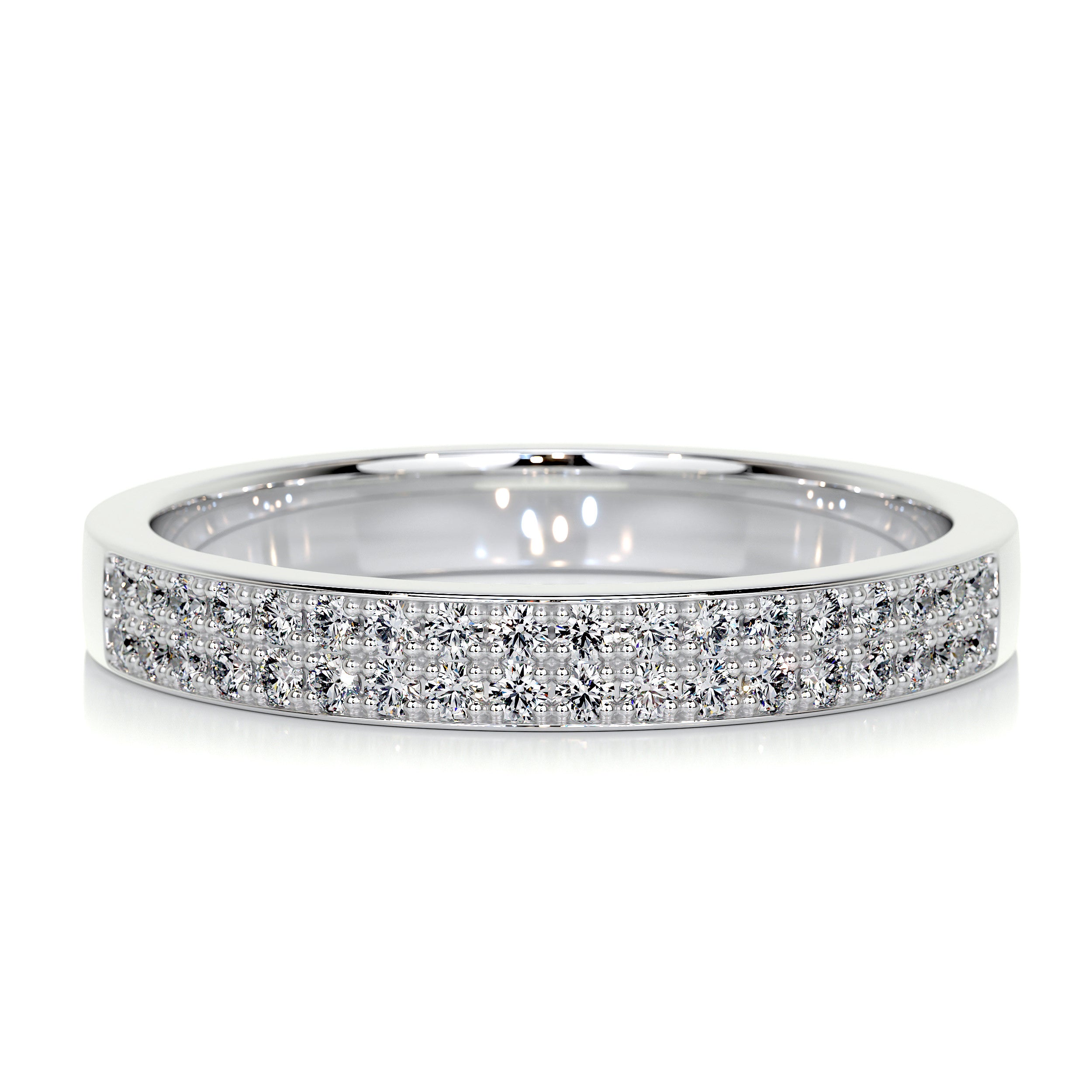 June Diamond Wedding Ring (0.2 Carat) - Platinum、mySite、hinf8tx79