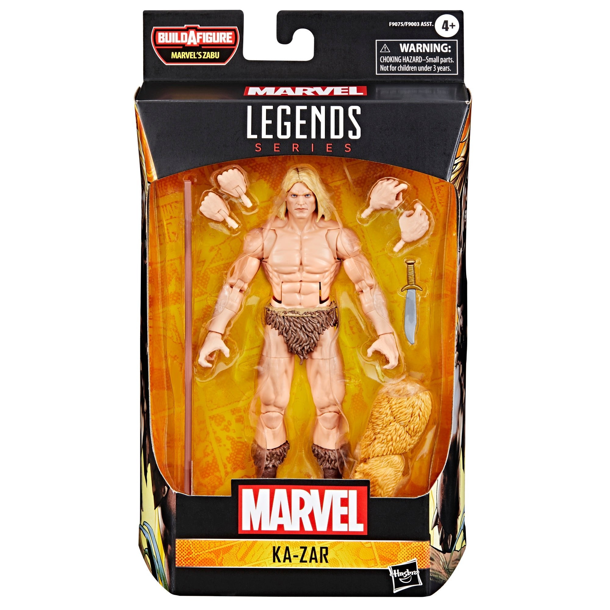 Marvel Legends Ka-Zar (Zabu BAF)、mySite、hgirdovlk