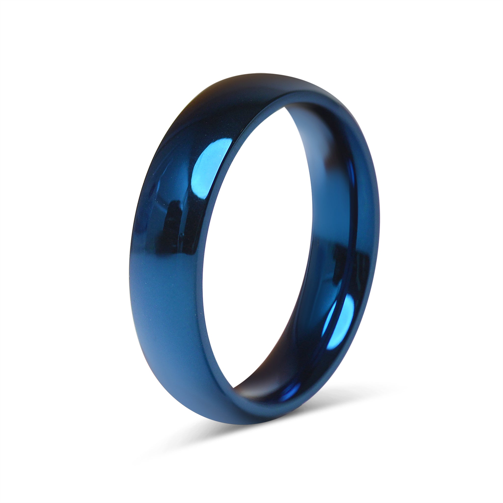 Stainless Steel Blue Blank Ring / CFR7006、mySite、dreamappss
