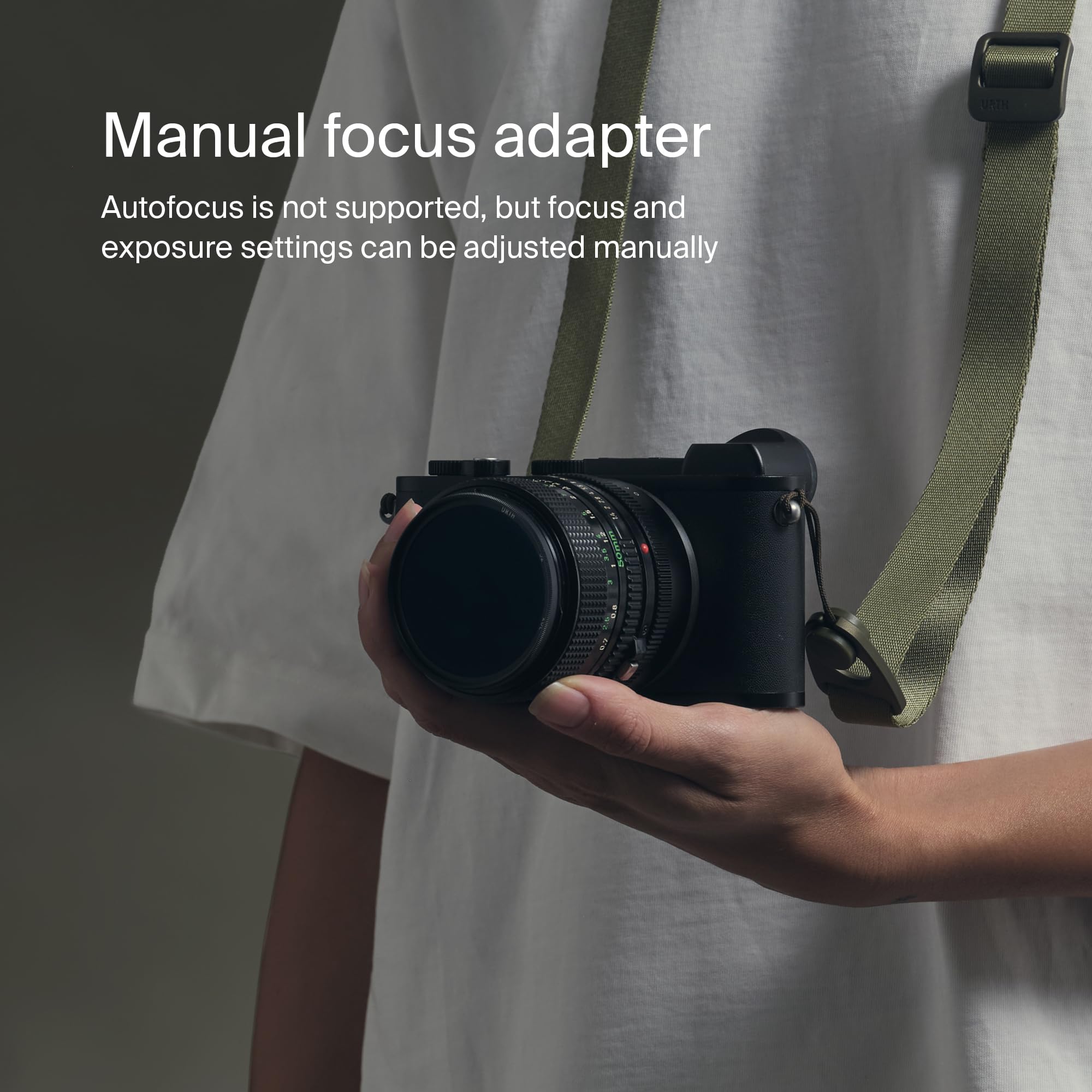 Urth Lens Mount Adapter for Canon FD Lens to Canon RF Camera Body、mySite、camillekostekn