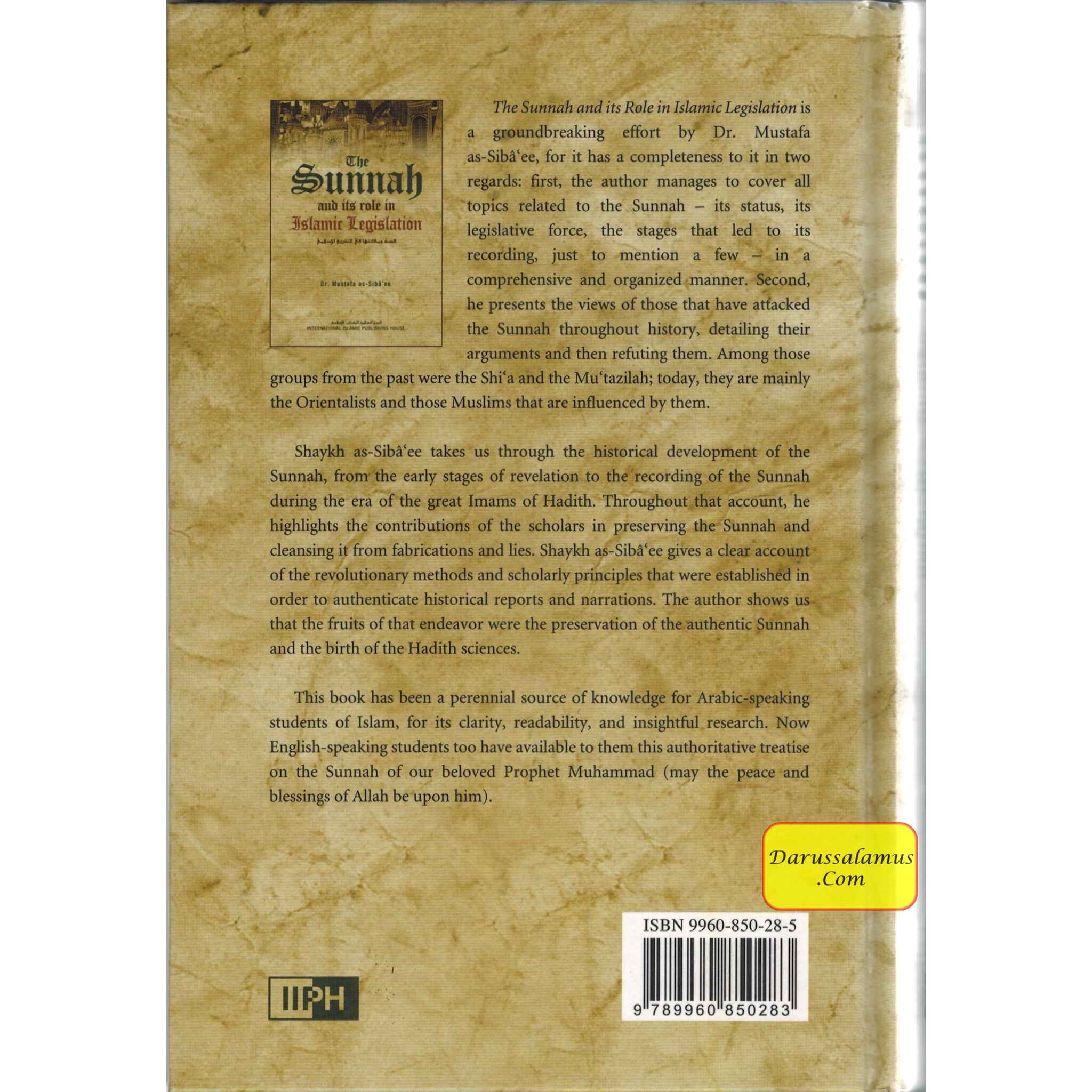 The Sunnah and its Role in Islamic Legislation By Mustafa as-Sibâ‘ee、mySite、topwebapps