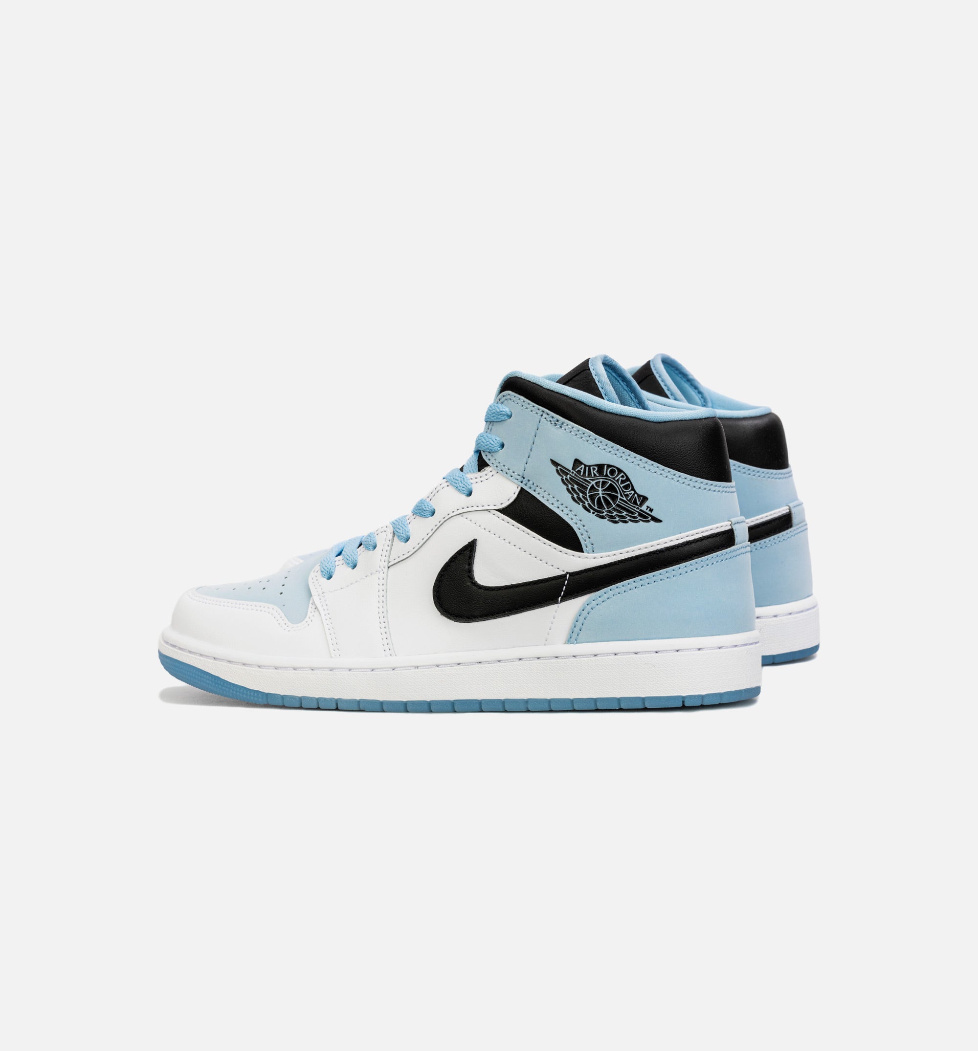 Air Jordan 1 Retro Mid SE Ice Blue Mens Lifestyle Shoe - White/Blue、mySite、dreamappss