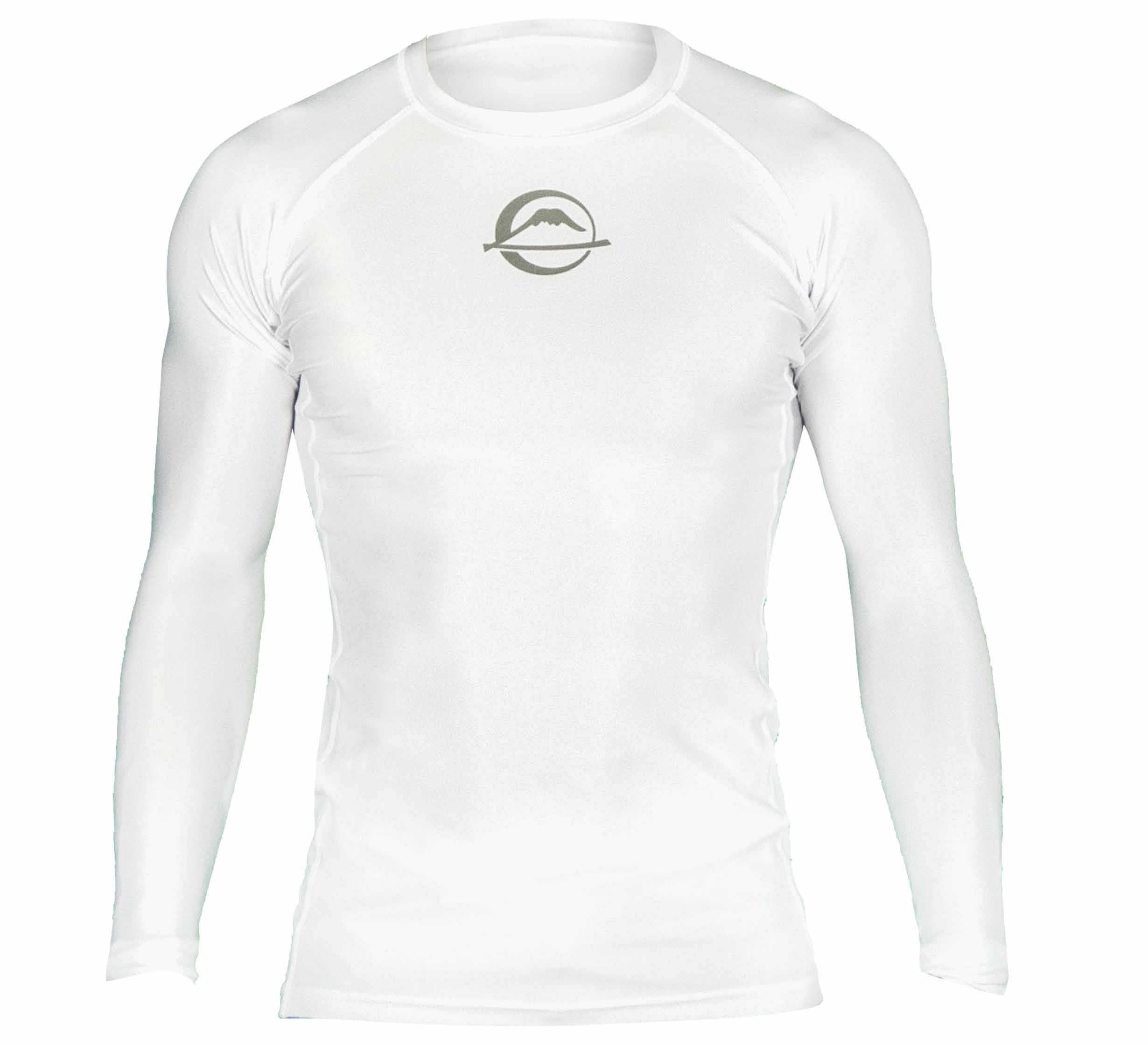 Baseline Ranked Long Sleeve Rashguard White、mySite、gigharbornorthrealestate