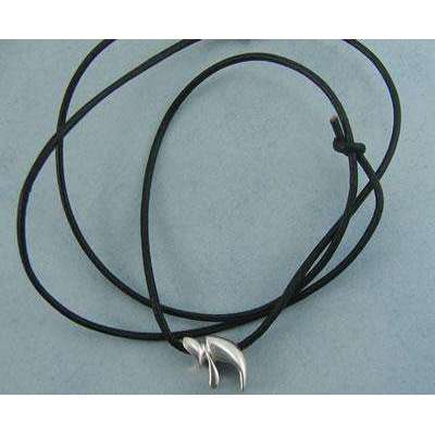 Yonatan Chai Pendant on Leather Cord、mySite、topwebapps
