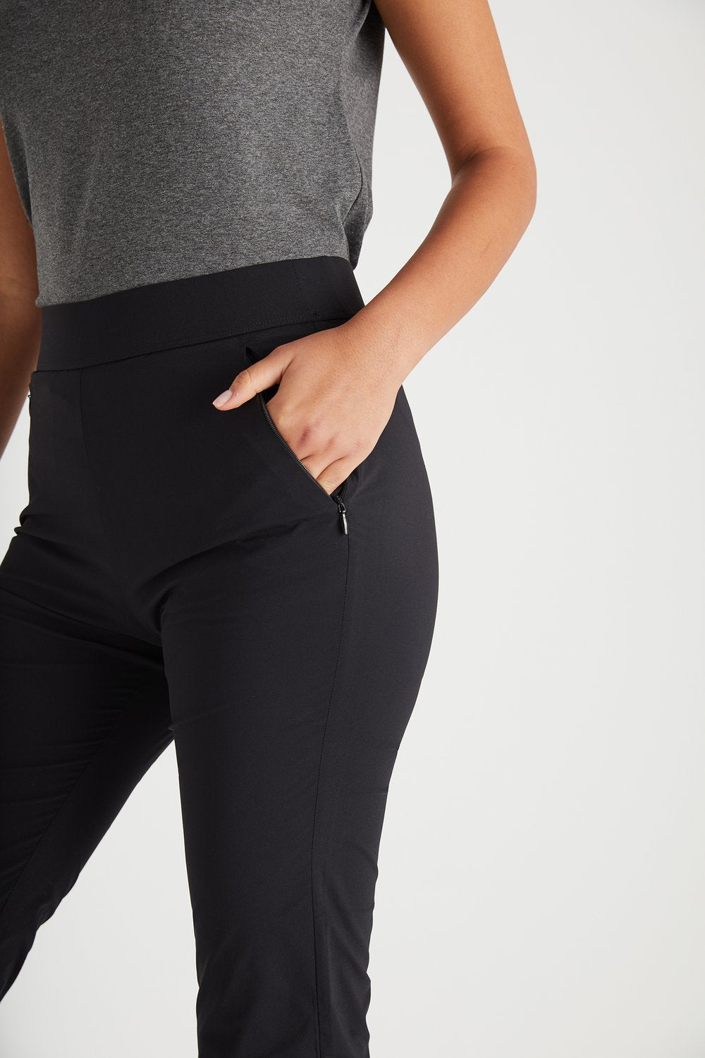 Anatomie Jamie Lee Straight Leg Pant, Black、mySite、noshort