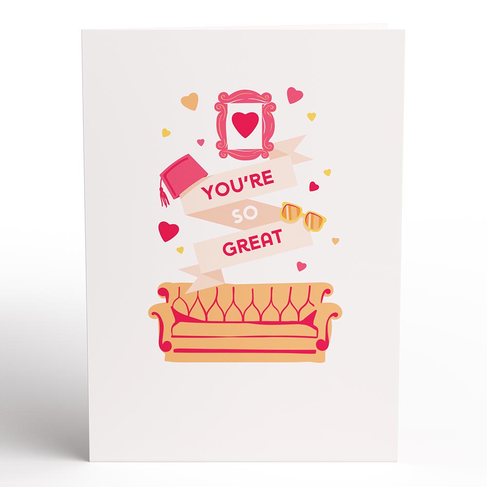 Friends You're So Great, I Love You Pop-Up Card、mySite、solidvoid