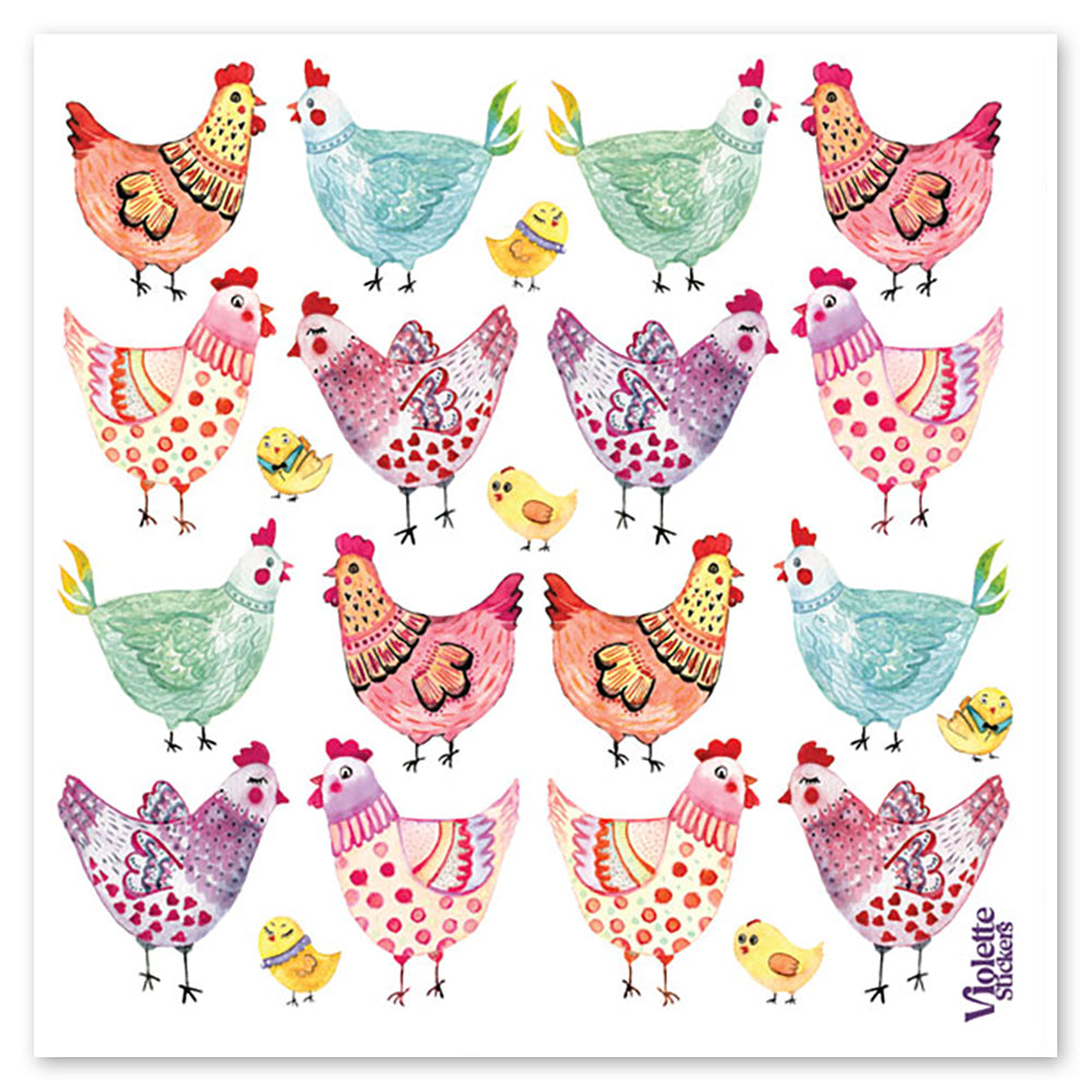  Country Chickens Stickers、mySite、ghnorth