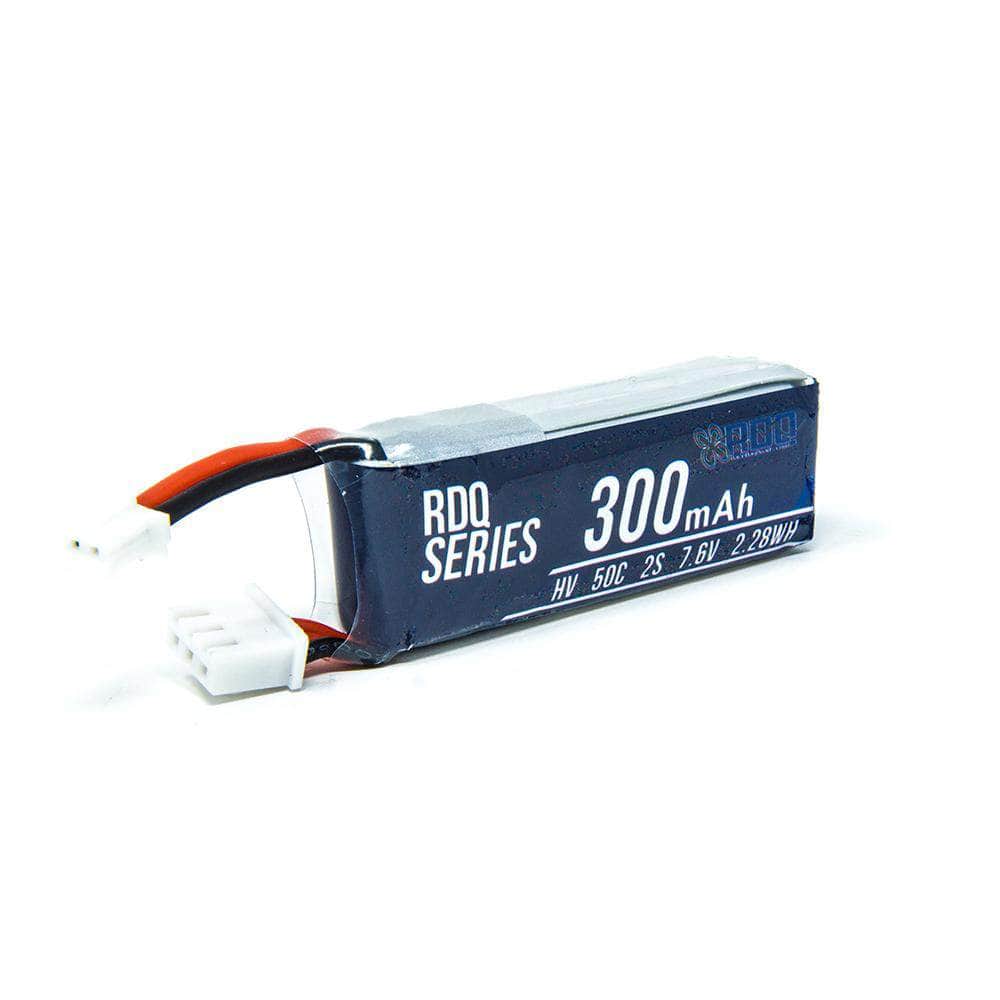  RDQ Series 7.6V 2S 300mAh 50C LiHV Micro Battery For Tinyhawk S - PH2.0、mySite、merchandisen