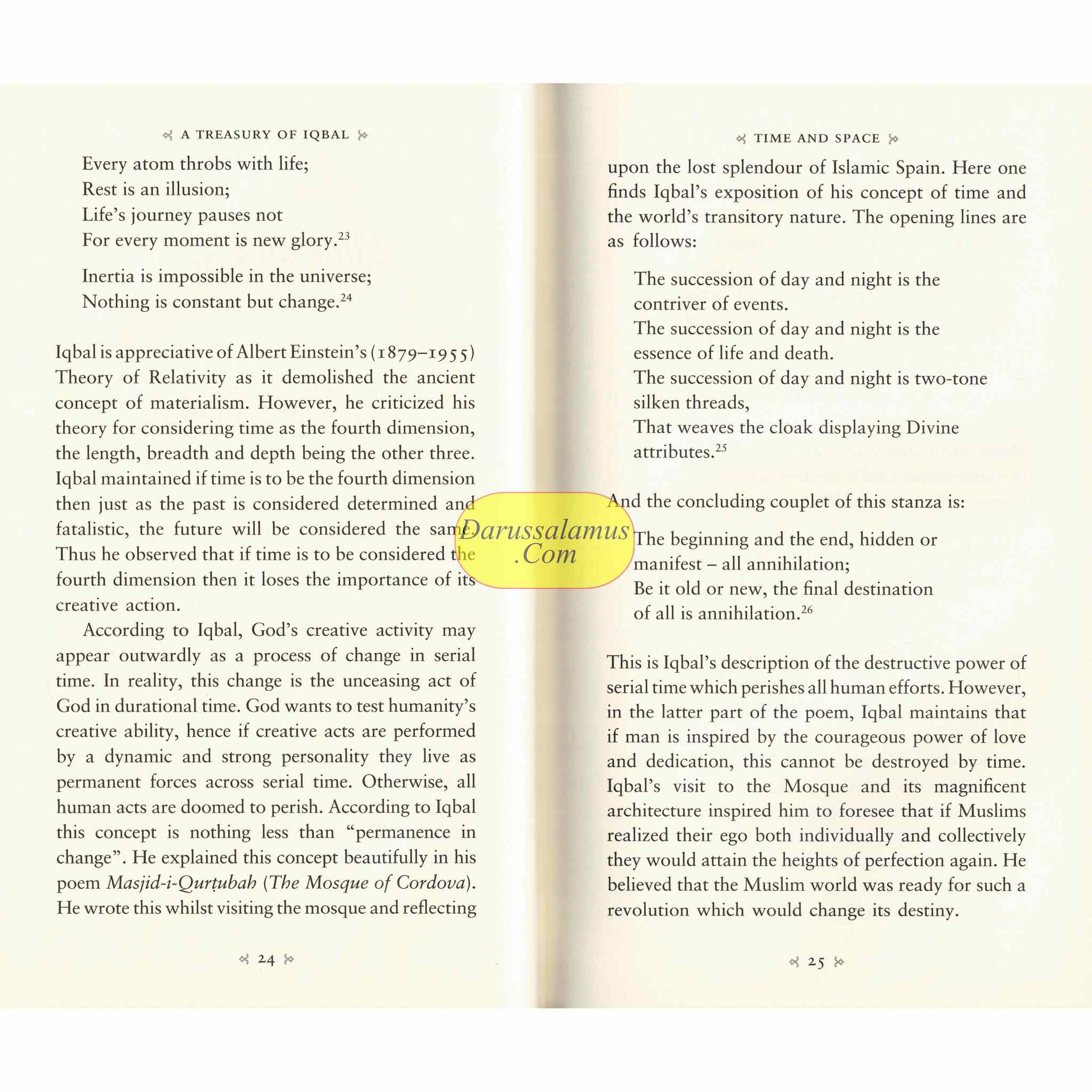 A Treasury of Iqbal Treasury in Islamic Thought & Civilization、mySite、topwebapps