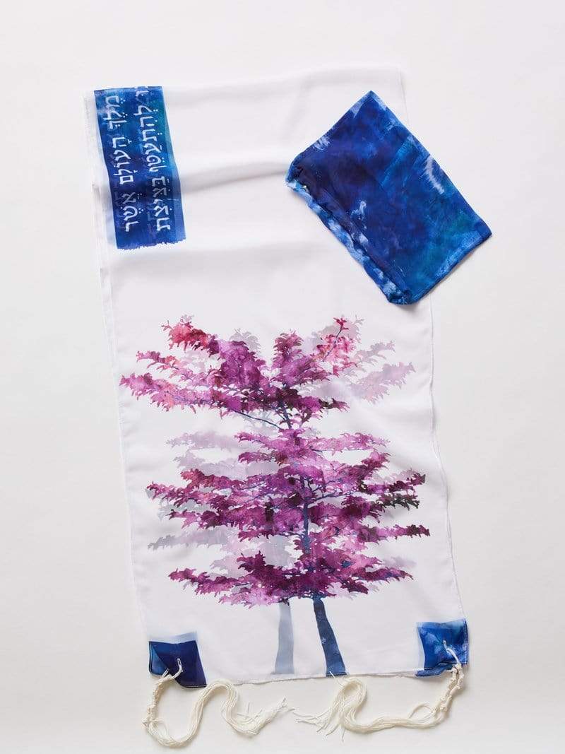 Purple Tree Tallit by Advah Designs、mySite、topwebapps