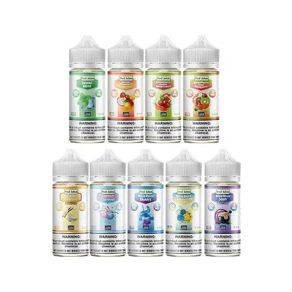 Pod Juice 100mL TFN Vape Juice *2024 New Flavors*、mySite、zt4zffjzw