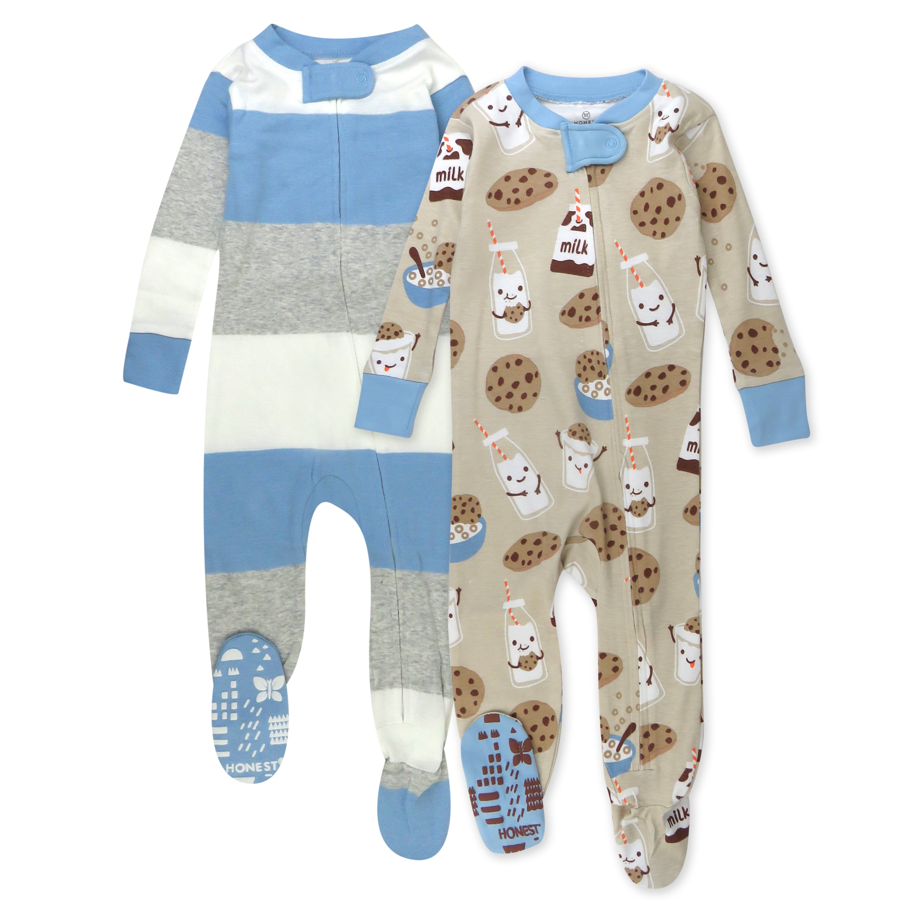  2-Pack Organic Cotton Snug-Fit Footed Pajama、mySite、layawaytickets