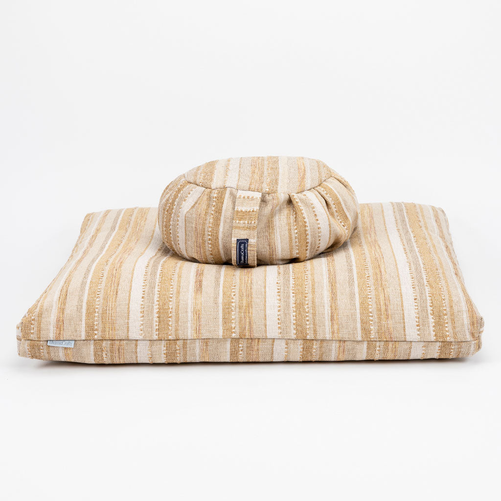 Mineral Stripe Zafu Zabuton Set、mySite、topwebapps