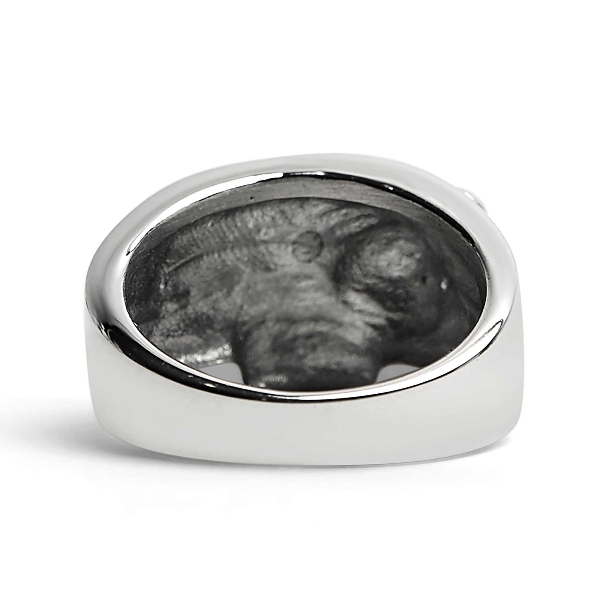 Polished Skull Stainless Steel Ring / SCR2015、mySite、dreamappss