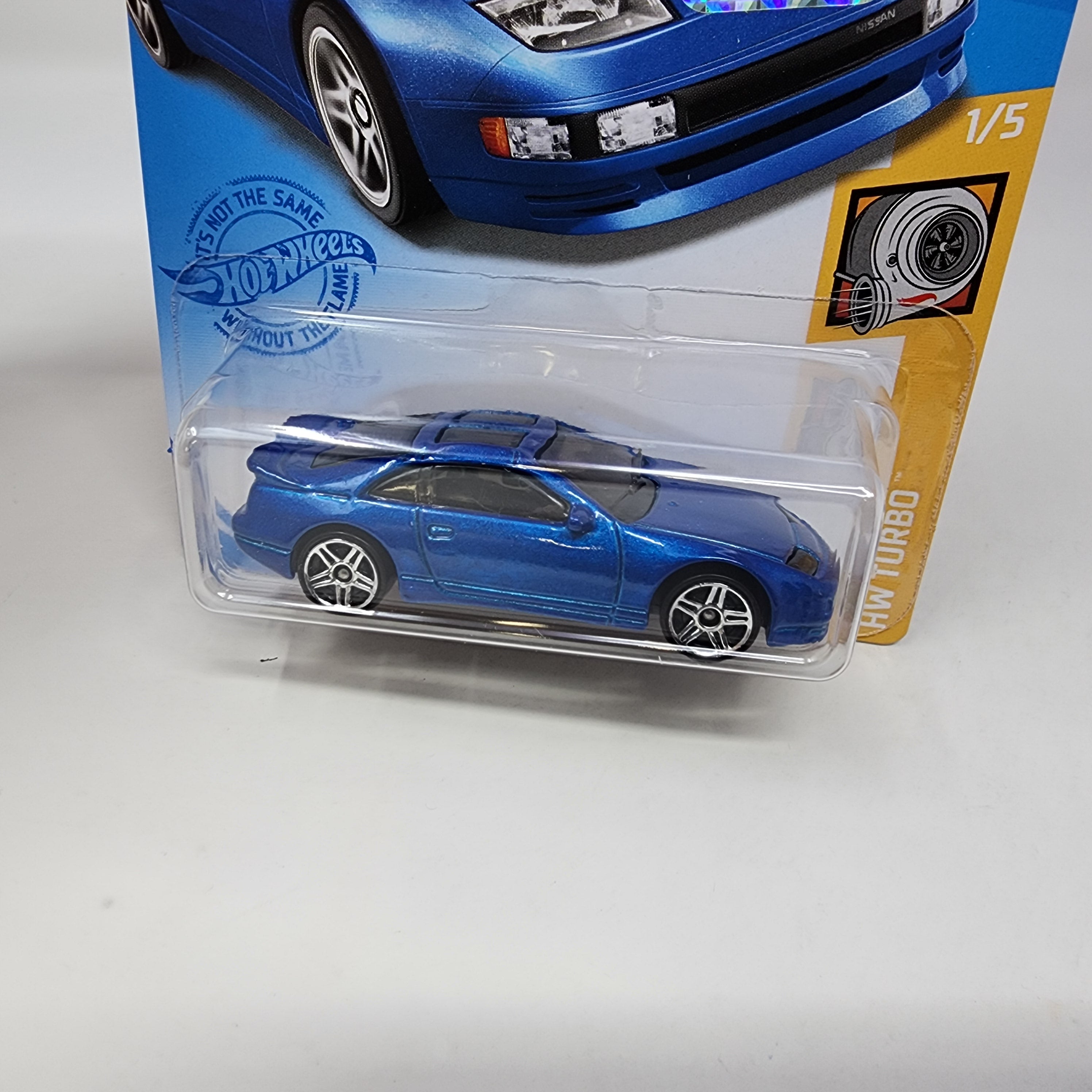 Nissan 300ZX Twin Turbo #23 * Blue * Hot Wheels 2021 w/ Factory Holo、mySite、hgirdovlk