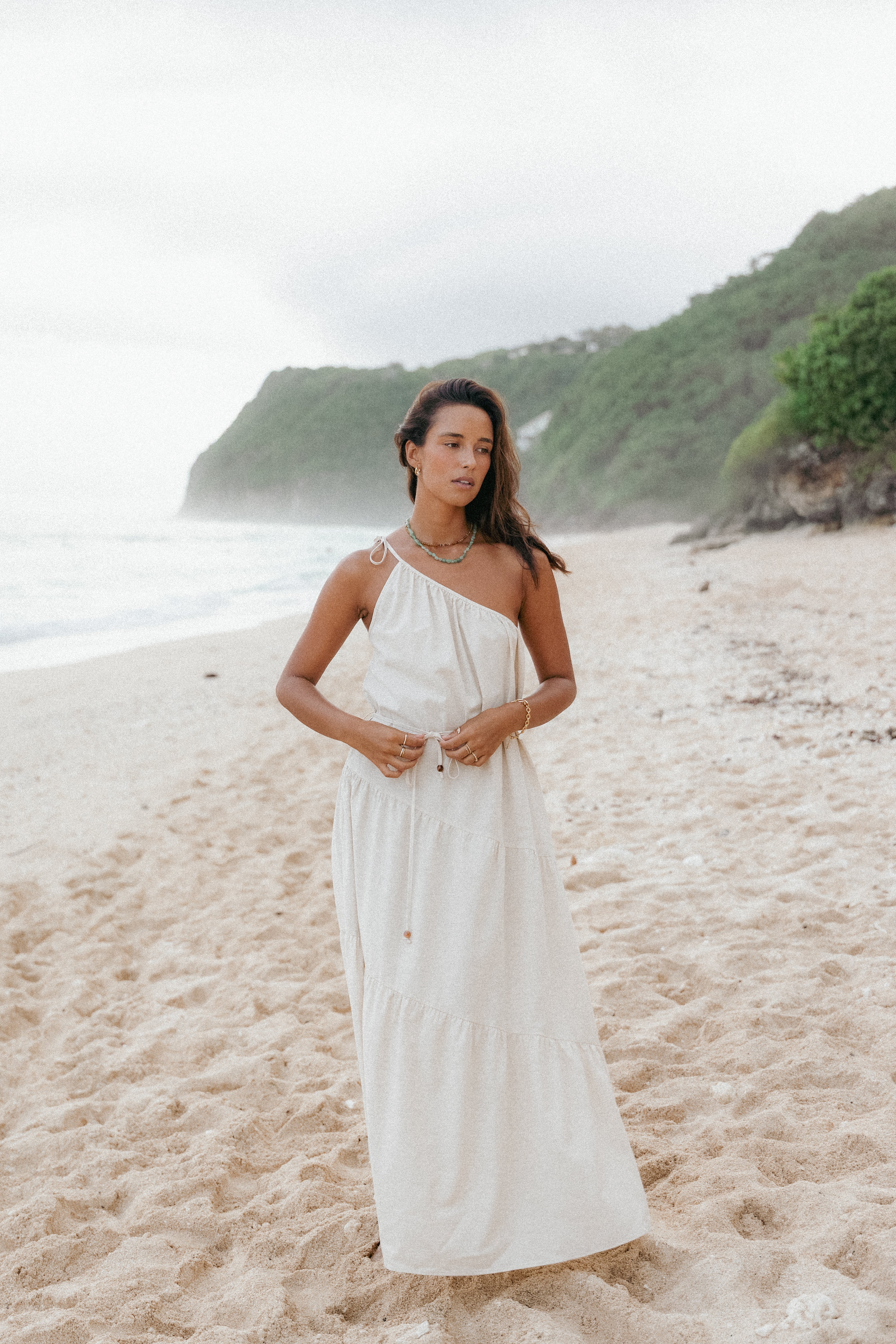  Hilde Maxi Dress - Oatmeal、mySite、sugarbowlscore