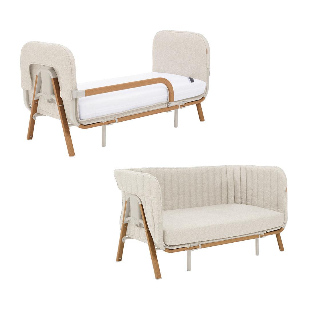  Tutti Bambini CoZee XL - Complete Birth To 4+ Years Package - Scandinavian Walnut/Ecru、mySite、merchandisen