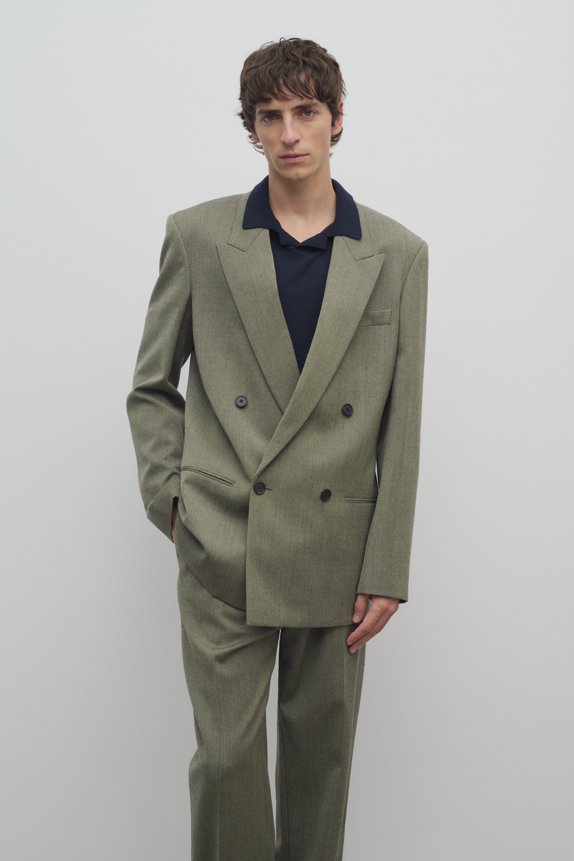 George Jacket in Wool、mySite、aoinhome