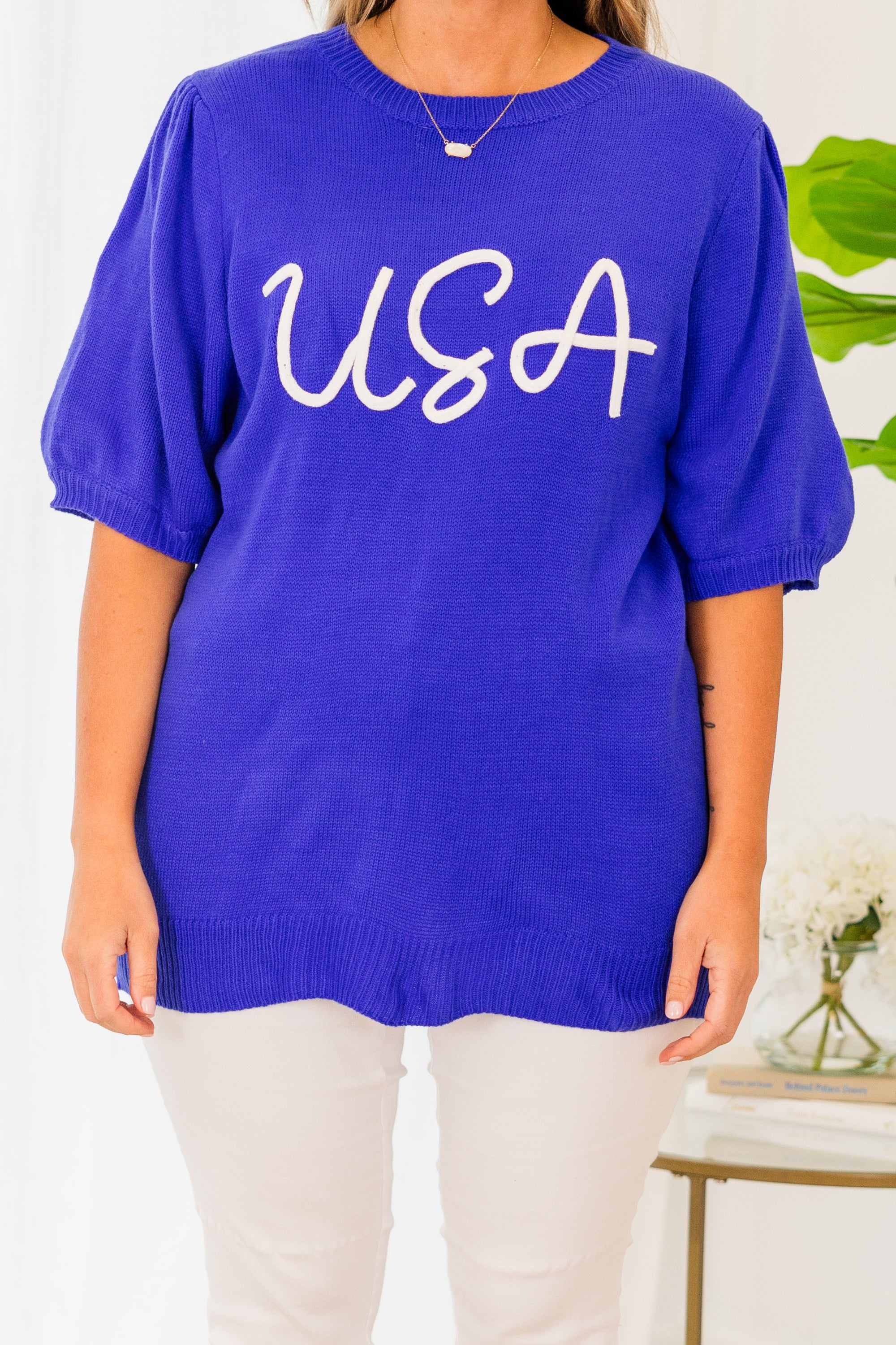  Pledging My Allegiance Top, Blue、mySite、justintrudeaud