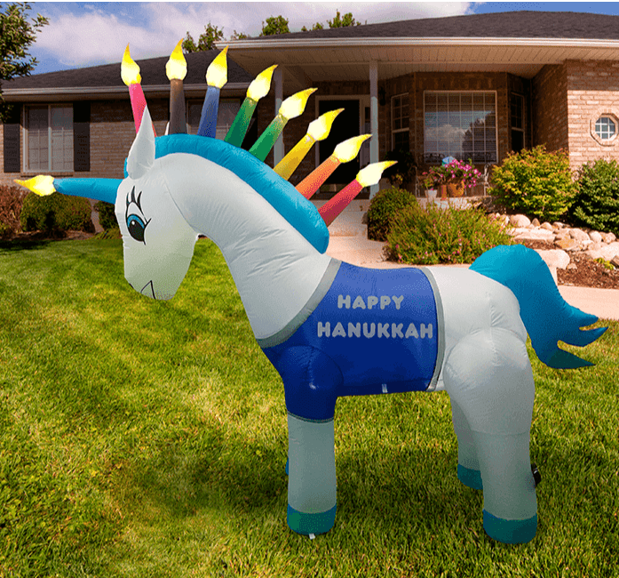 Unikkah the Hanukkah Unicorn Inflatable、mySite、topwebapps