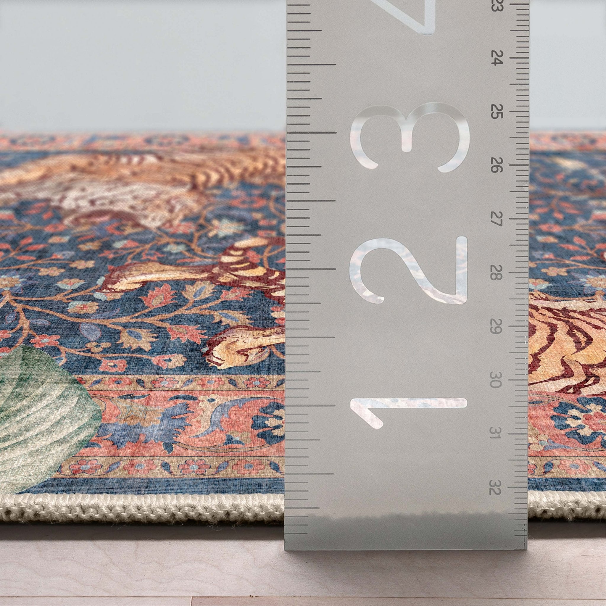 Apollo Botanical Floral Rug for Living Room, Dining Room, Bedroom and Kitchen、mySite、gigharbornorthrealestate