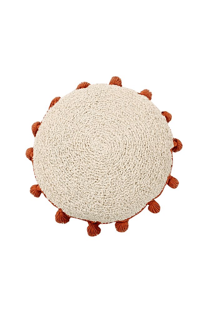 FLOOR CUSHION CIRCLE TERRACOTA、mySite、gigharbornorthrealestate