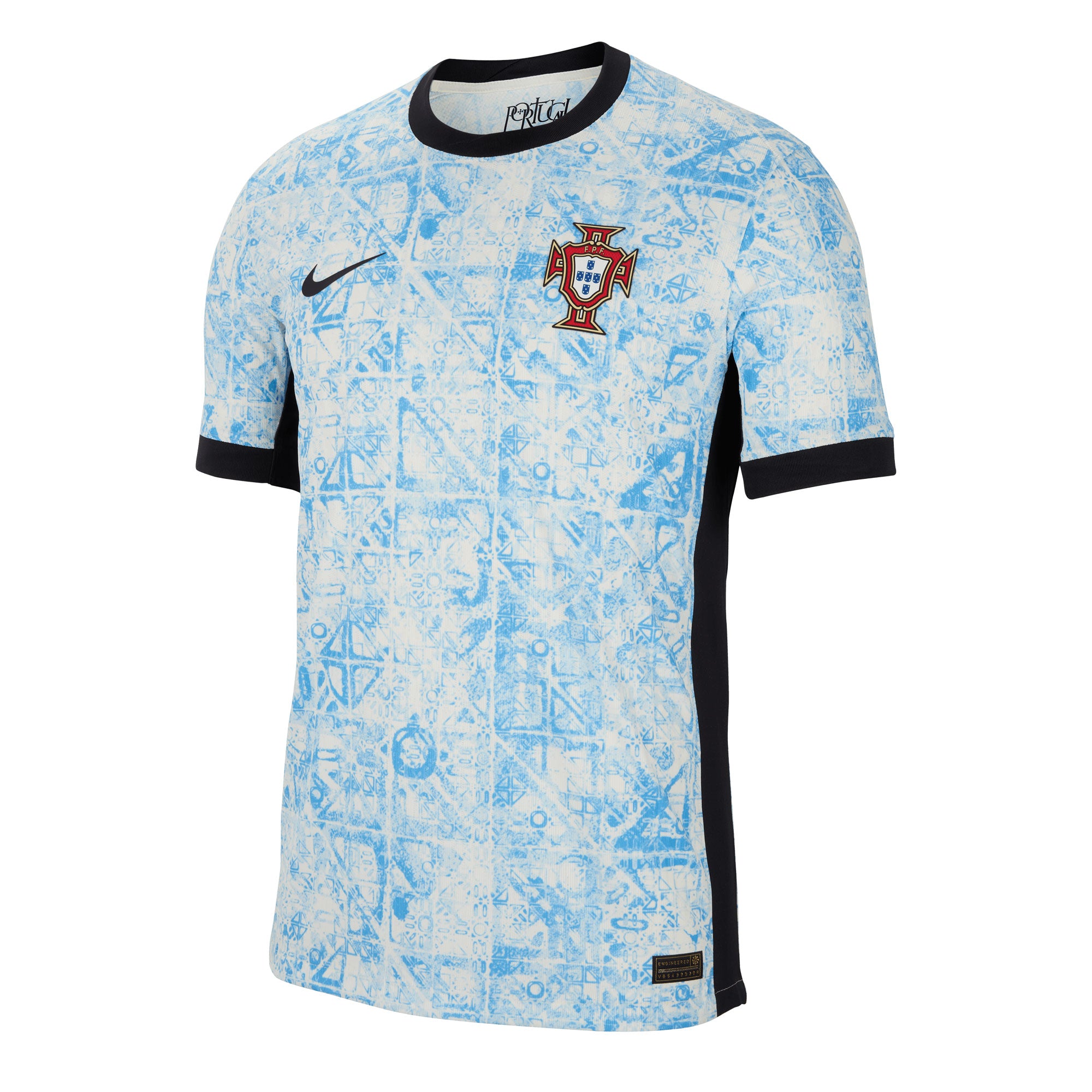 Nike Men's Portugal 2024/25 Dri-FIT ADV Away Jersey Sail/Blue、mySite、noshort