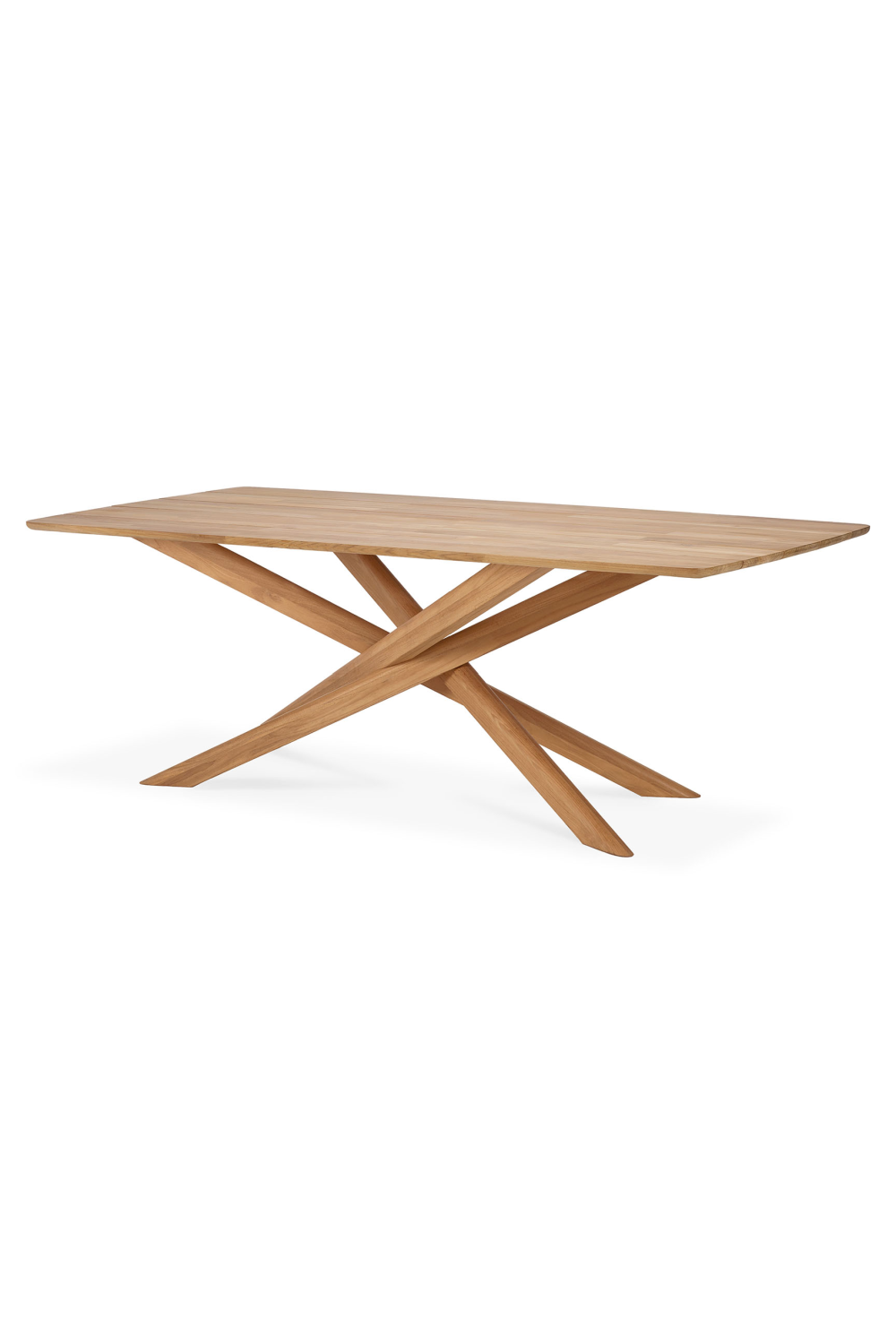 Modern Teak Outdoor Dining Table | Ethnicraft Mikado、mySite、neckold