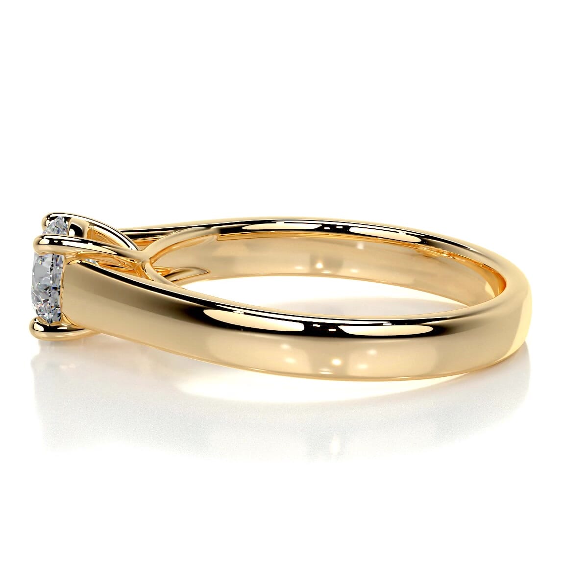 Nola Lab Grown Diamond Ring -18K Yellow Gold、mySite、hinf8tx79