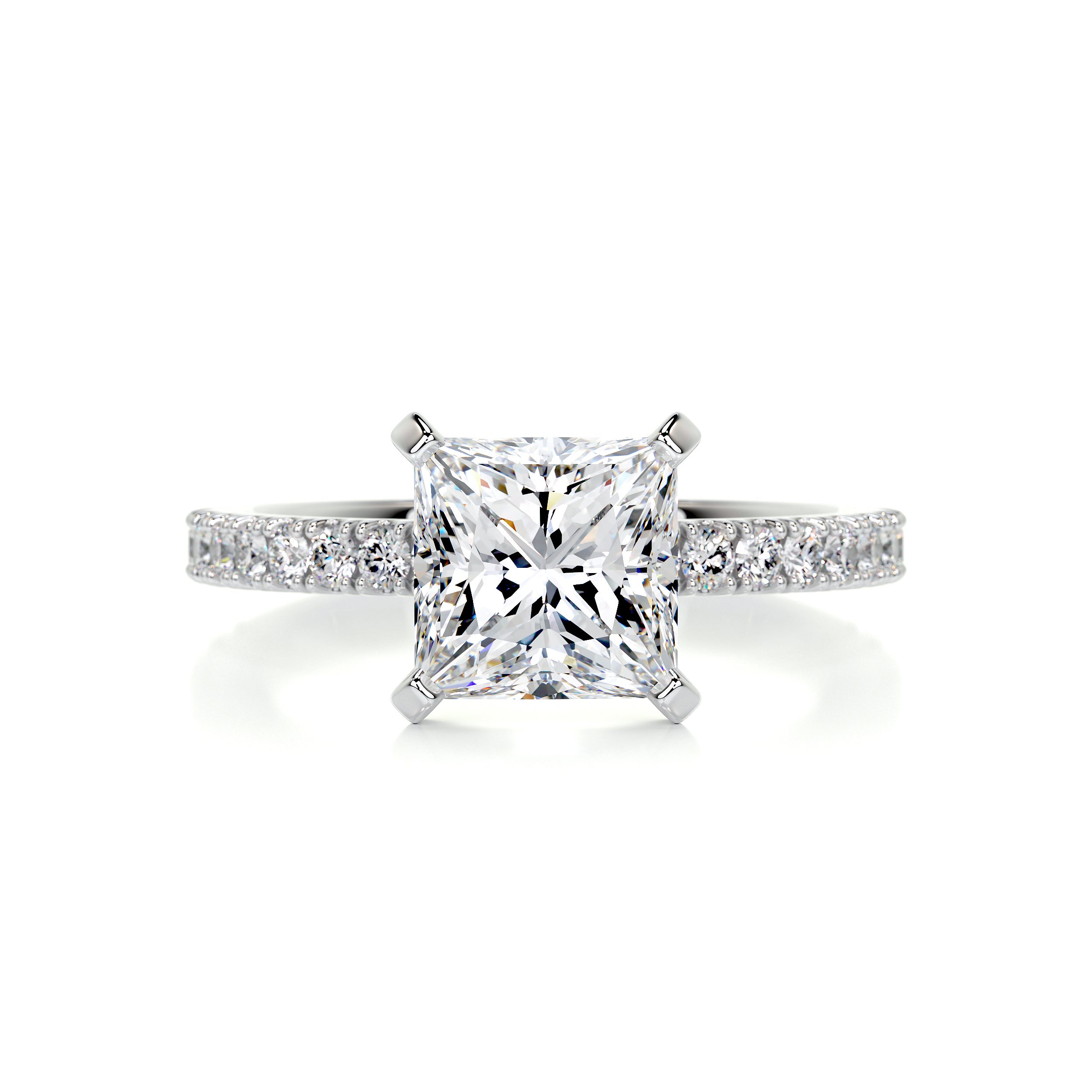 Stephanie Diamond Engagement Ring -14K White Gold、mySite、hinf8tx79