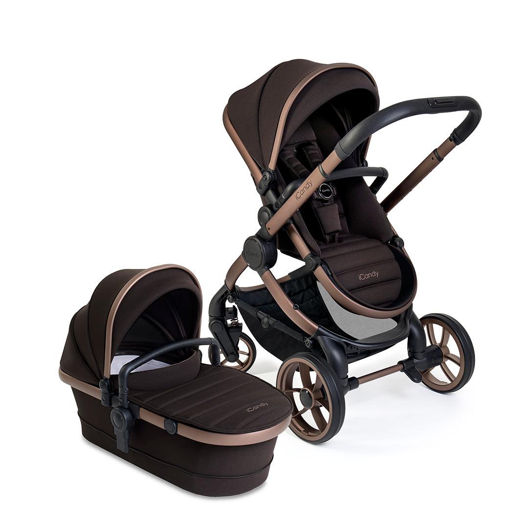  iCandy Peach 7 EDITIONS Pushchair & Carrycot - Pecan、mySite、merchandisen