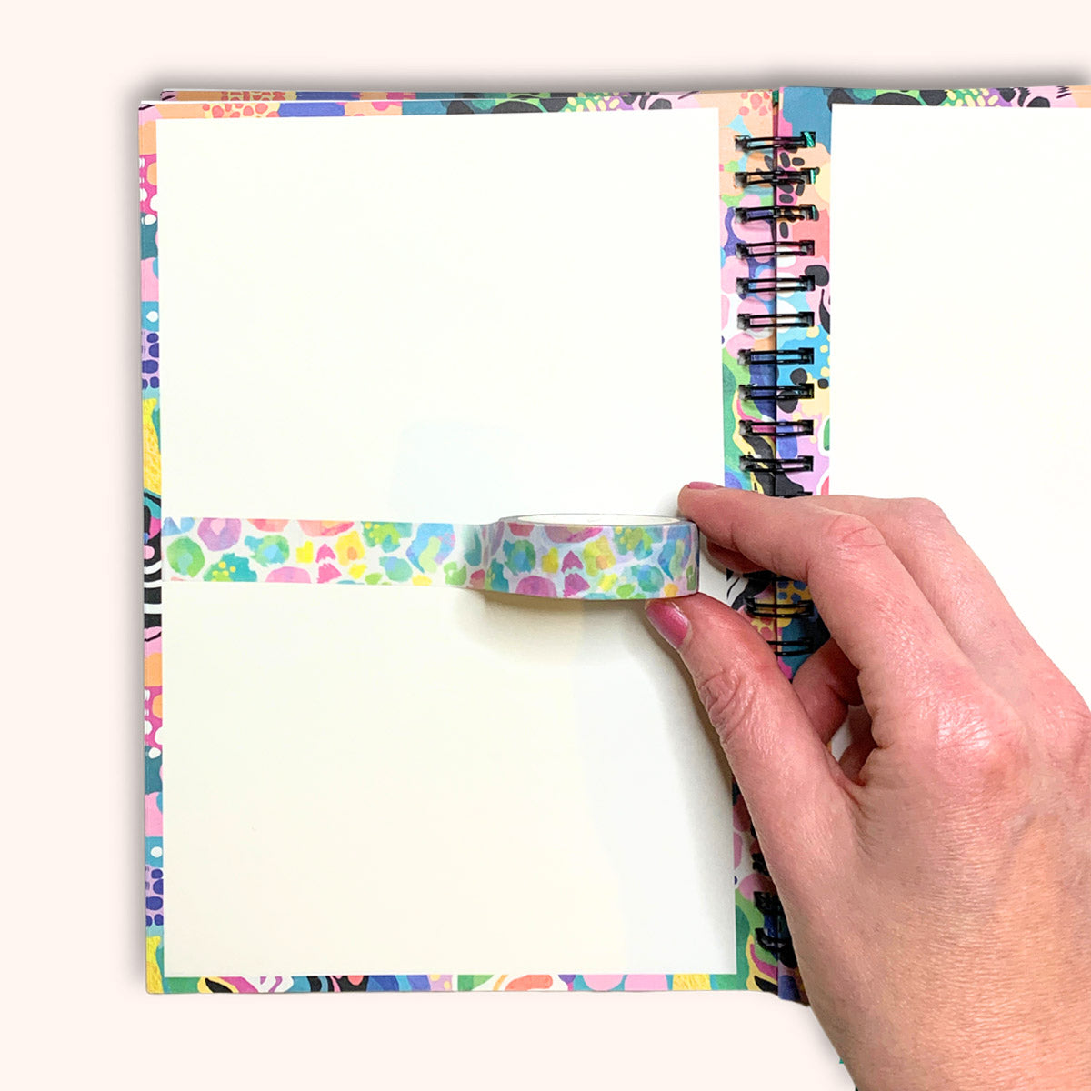  Limited Edition Kasey Rainbow Pastel Leopard Washi Tape、mySite、ghnorth