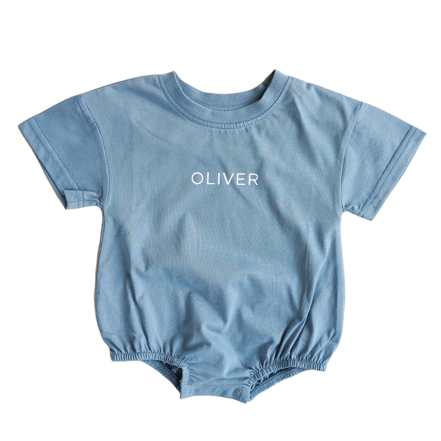  Personalized Short Sleeve Bubble Romper | Earthy Neutrals、mySite、layawaytickets