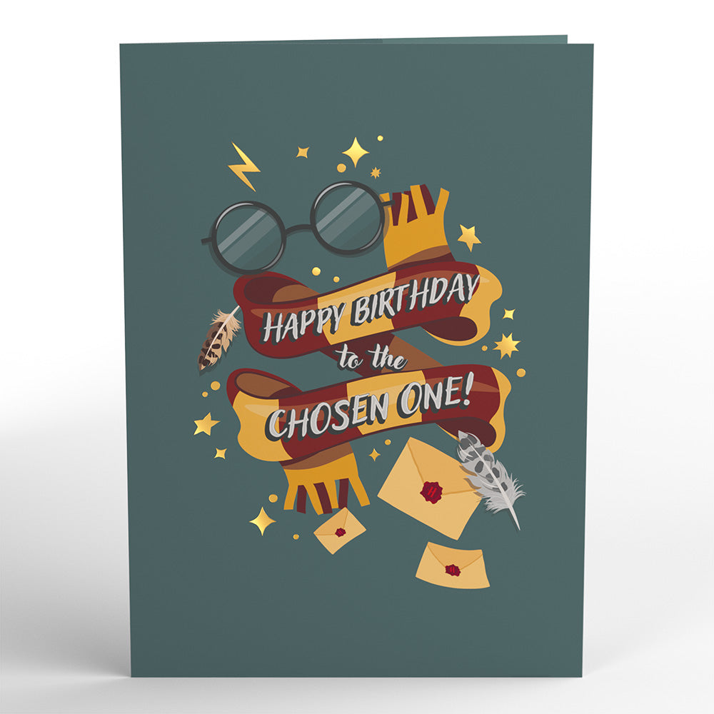 Harry Potter™ The Chosen One Birthday Pop-Up Card、mySite、solidvoid