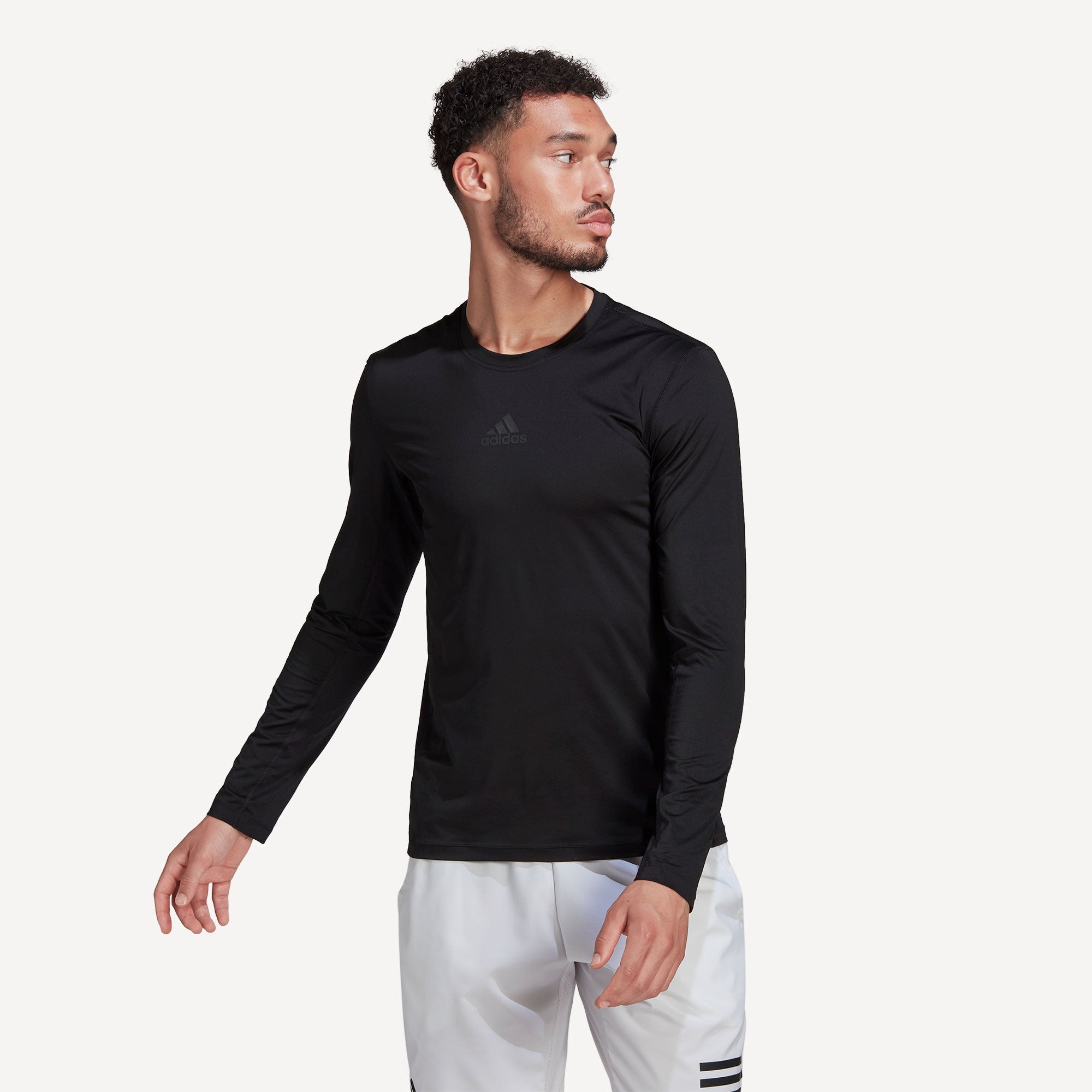 adidas Paris Tech Men's Long-Sleeve Tennis Shirt