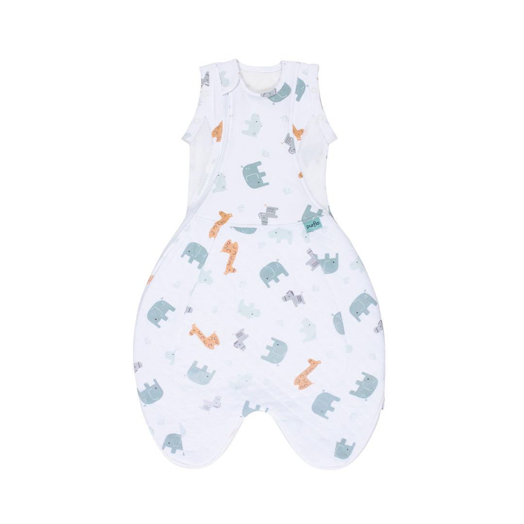  Purflo All Seasons Swaddle To Sleep Bag - 2.5 Tog - Animal Safari、mySite、merchandisen