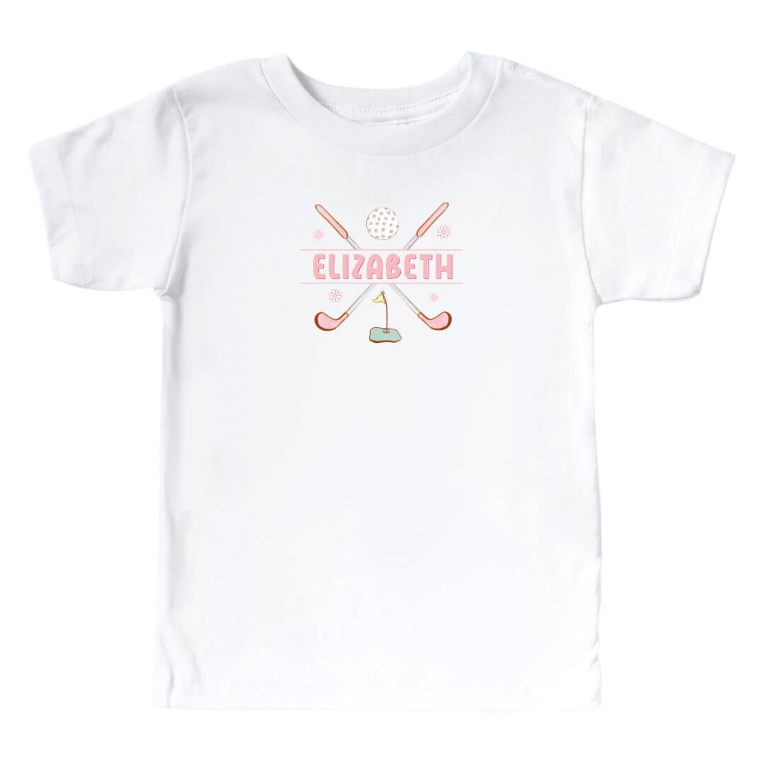  Country Club Cuties Personalized Kids Graphic Tee | White、mySite、layawaytickets