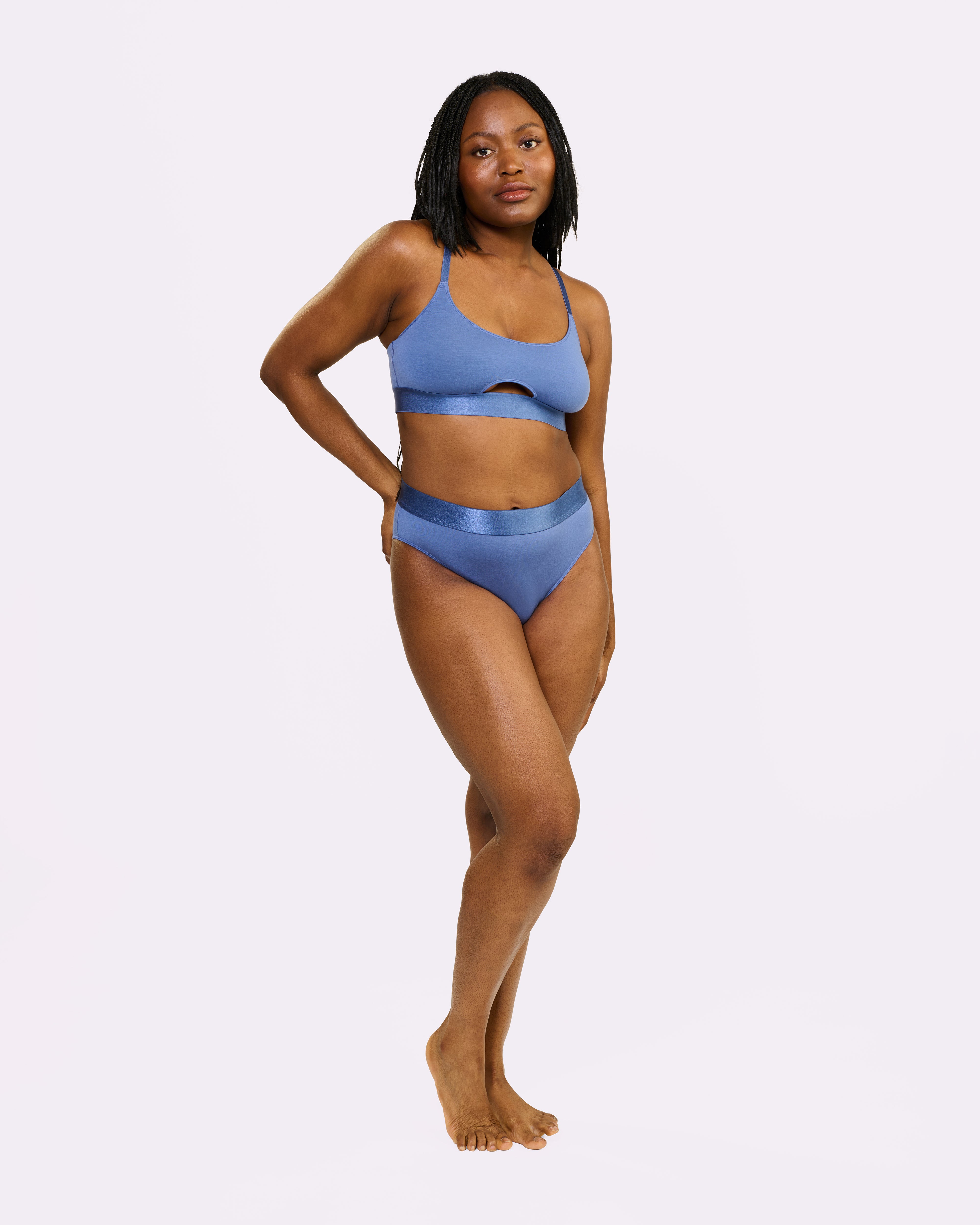 Peekaboo Scoop Bralette | New:Cotton | Archive (Dew Drop)、mySite、bengalsvssteelers