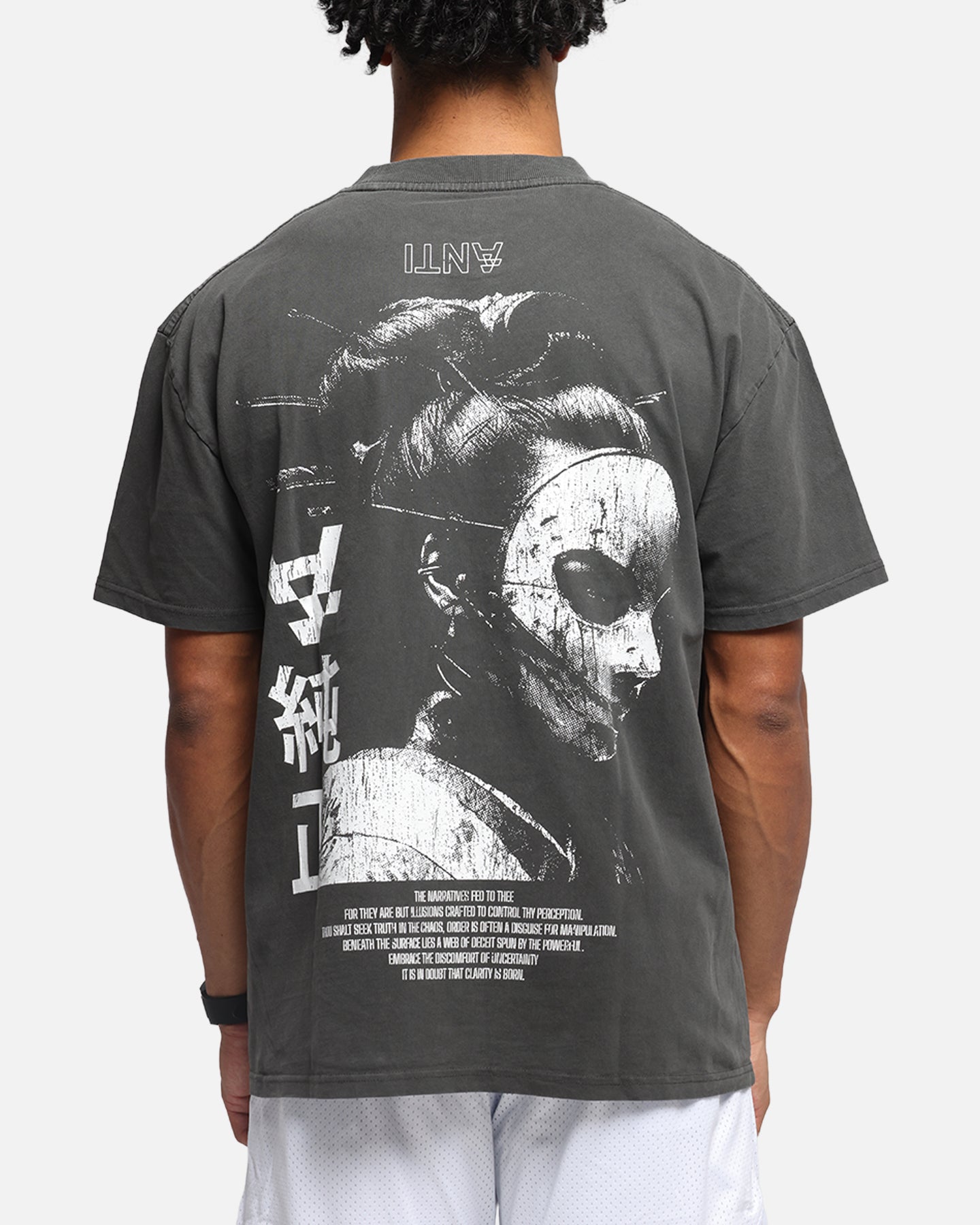 The Anti Order Truth In Chaos Boxy T-Shirt Black Wash、mySite、zt4zffjzw