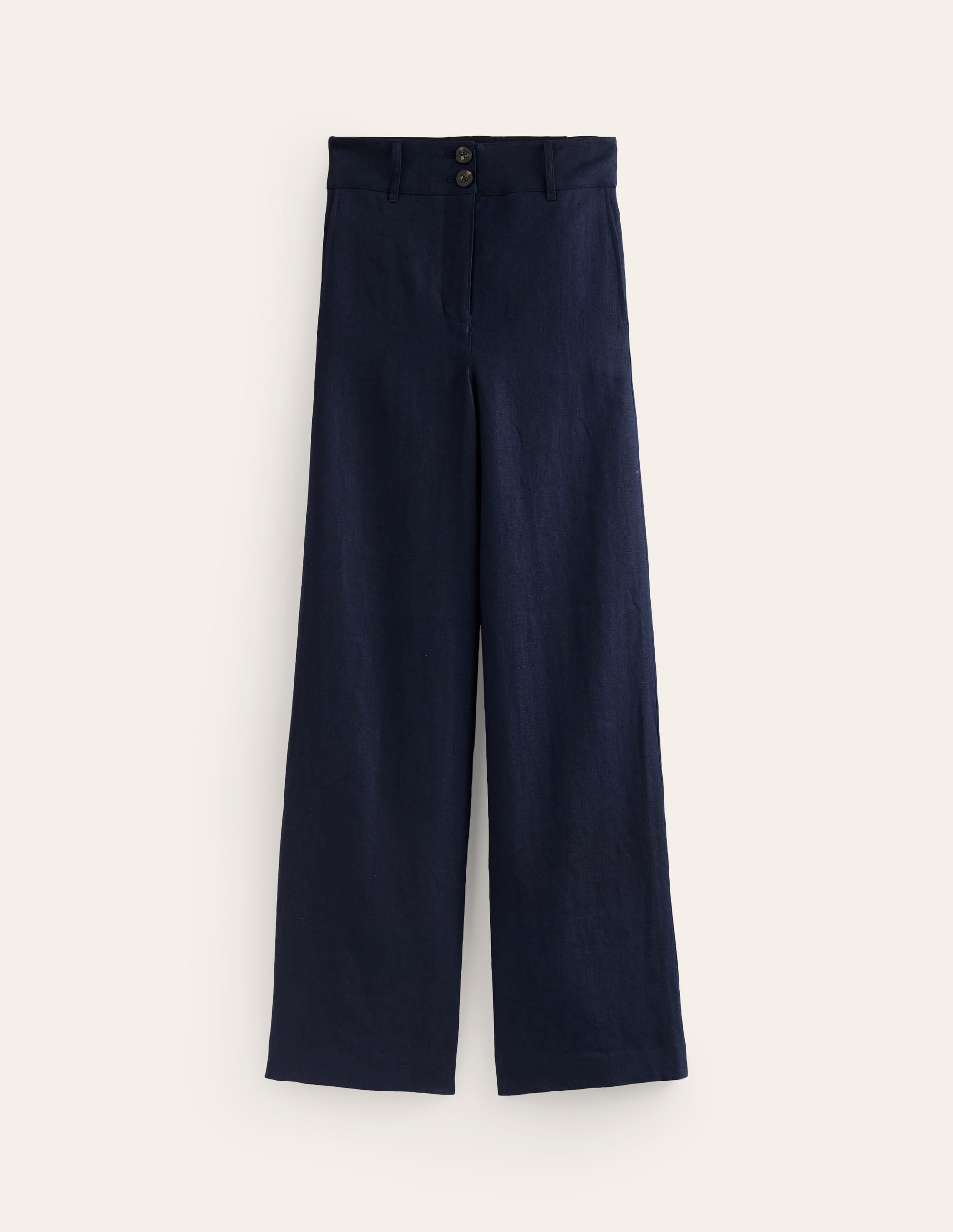  Westbourne Linen Trousers-Navy、mySite、ashleygrahame