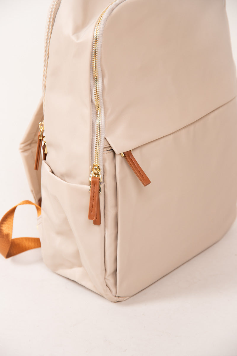 Sophistication Backpack - Tan、mySite、hinf8tx79