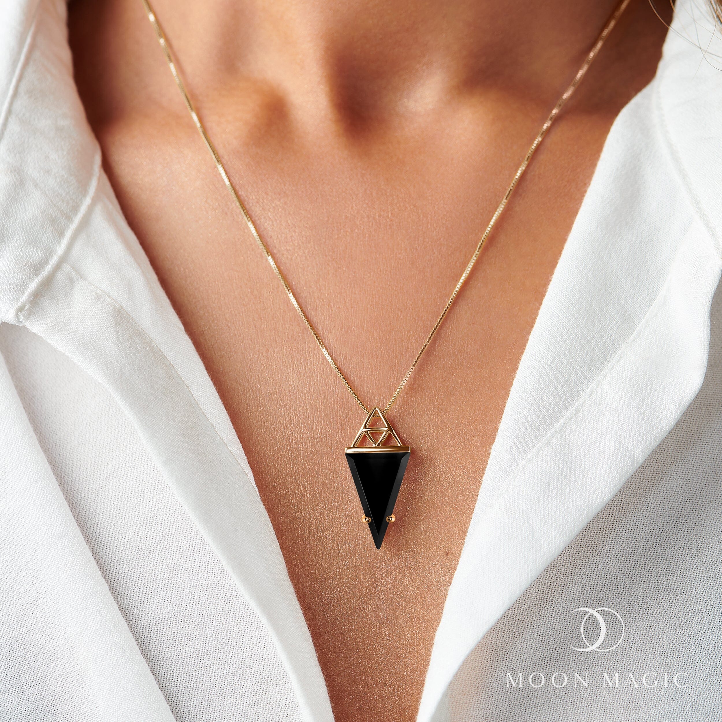 Black Obsidian Necklace - Myth、mySite、hinf8tx79